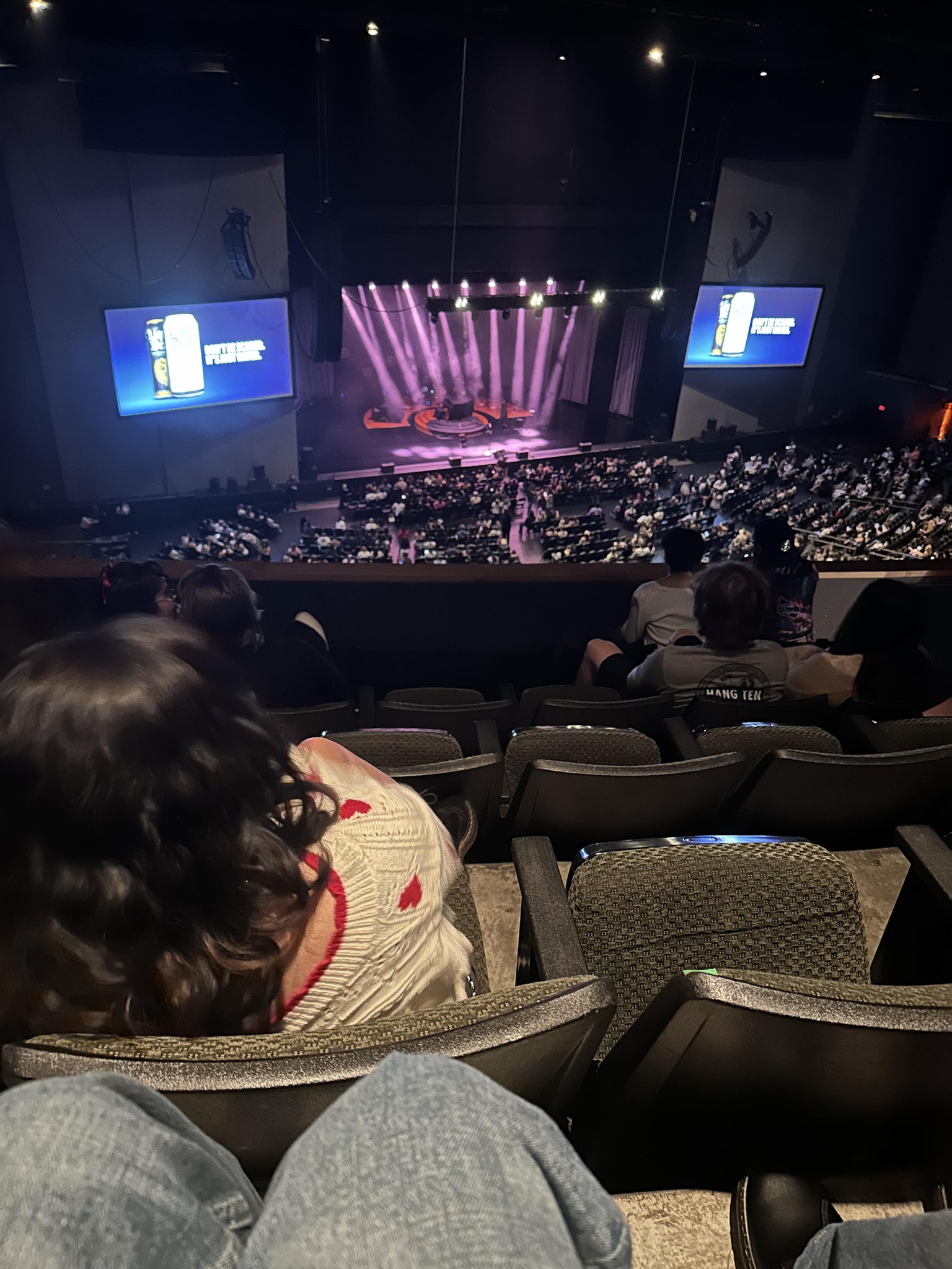 Real Fan View taken from Balcony 306 at Arizona Financial Theatre by Ana E