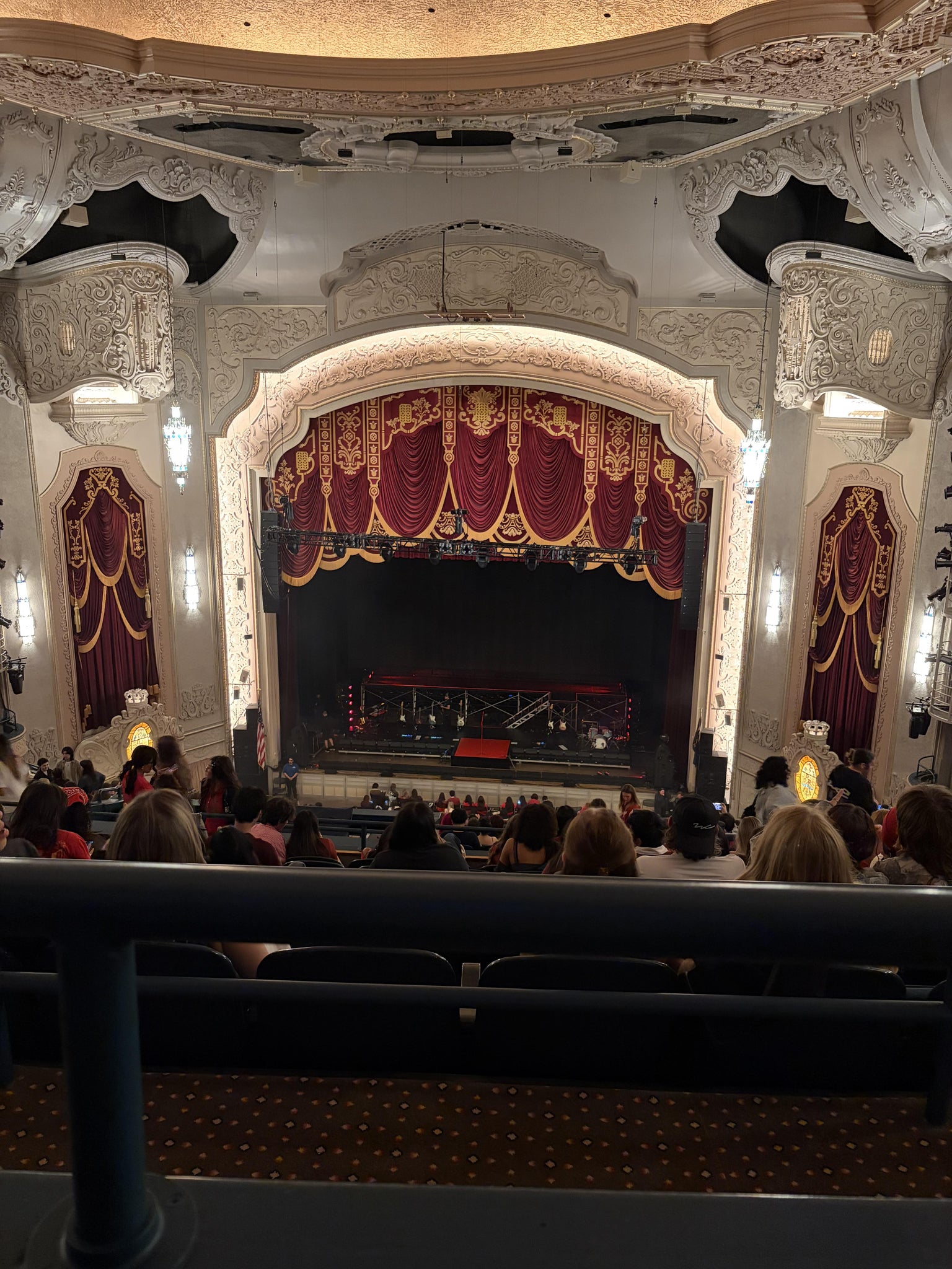 Real Fan View taken from Upper Balcony D at Arlene Schnitzer Concert Hall by Cesia V