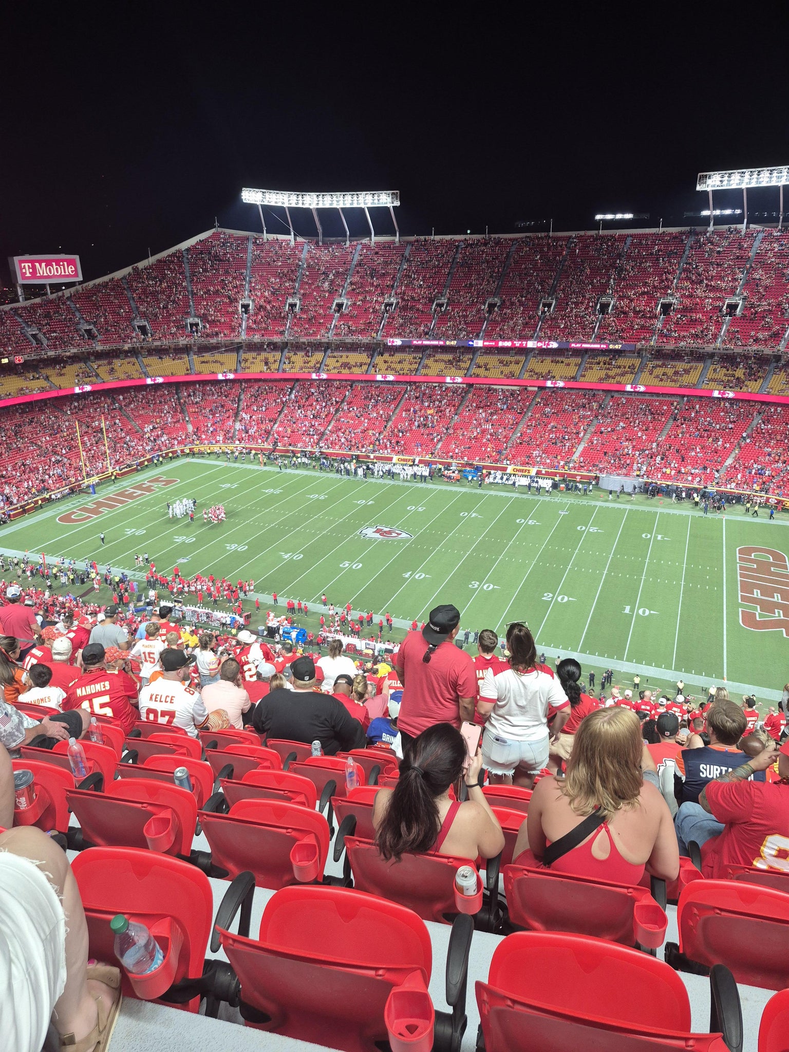 Real Fan View taken from Section 321 at Arrowhead Stadium by Kristopher P