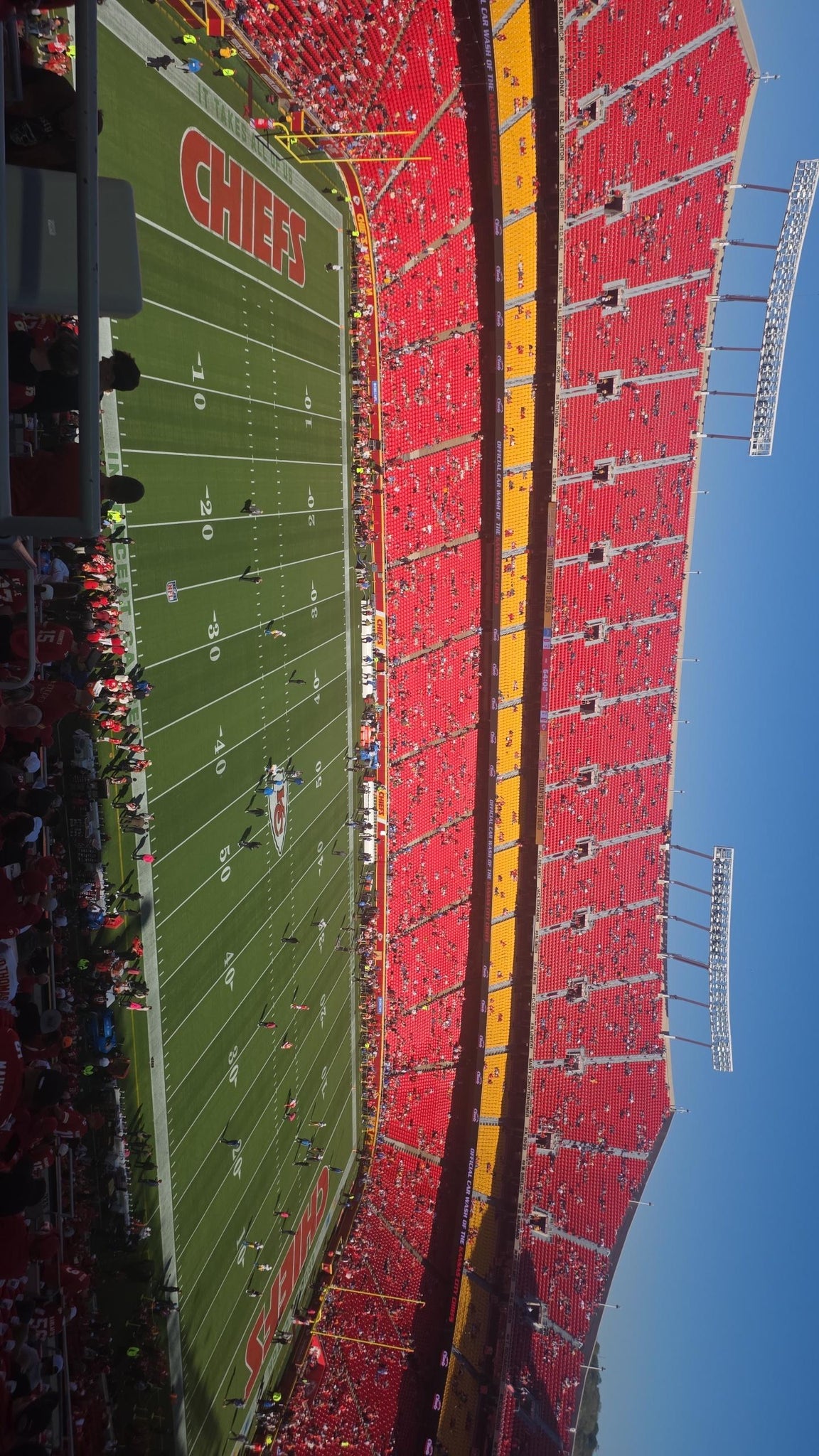Real Fan View taken from Section 326 at Arrowhead Stadium by Anonymous User