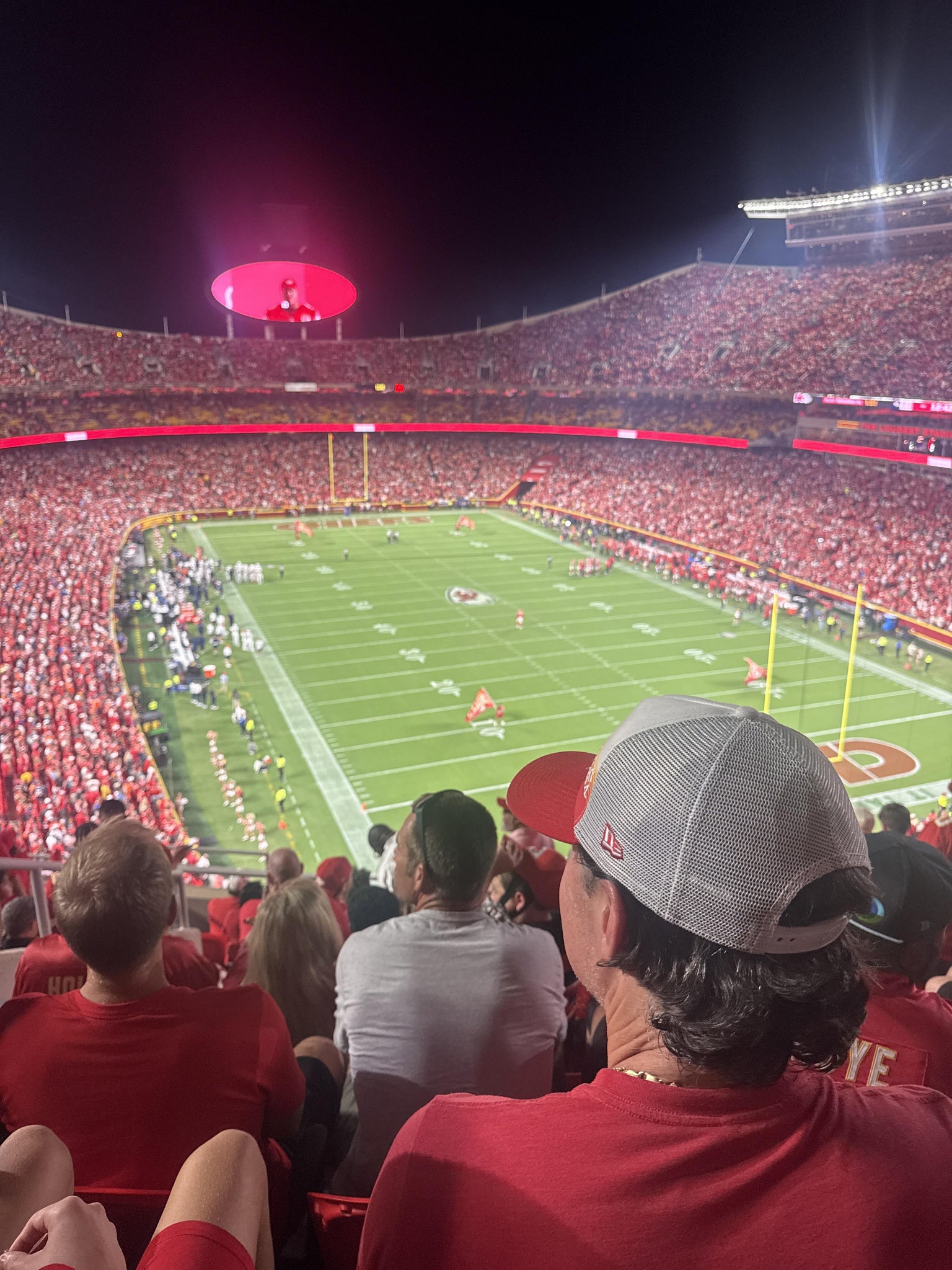 Real Fan View taken from Section 338 at Arrowhead Stadium by Alex A