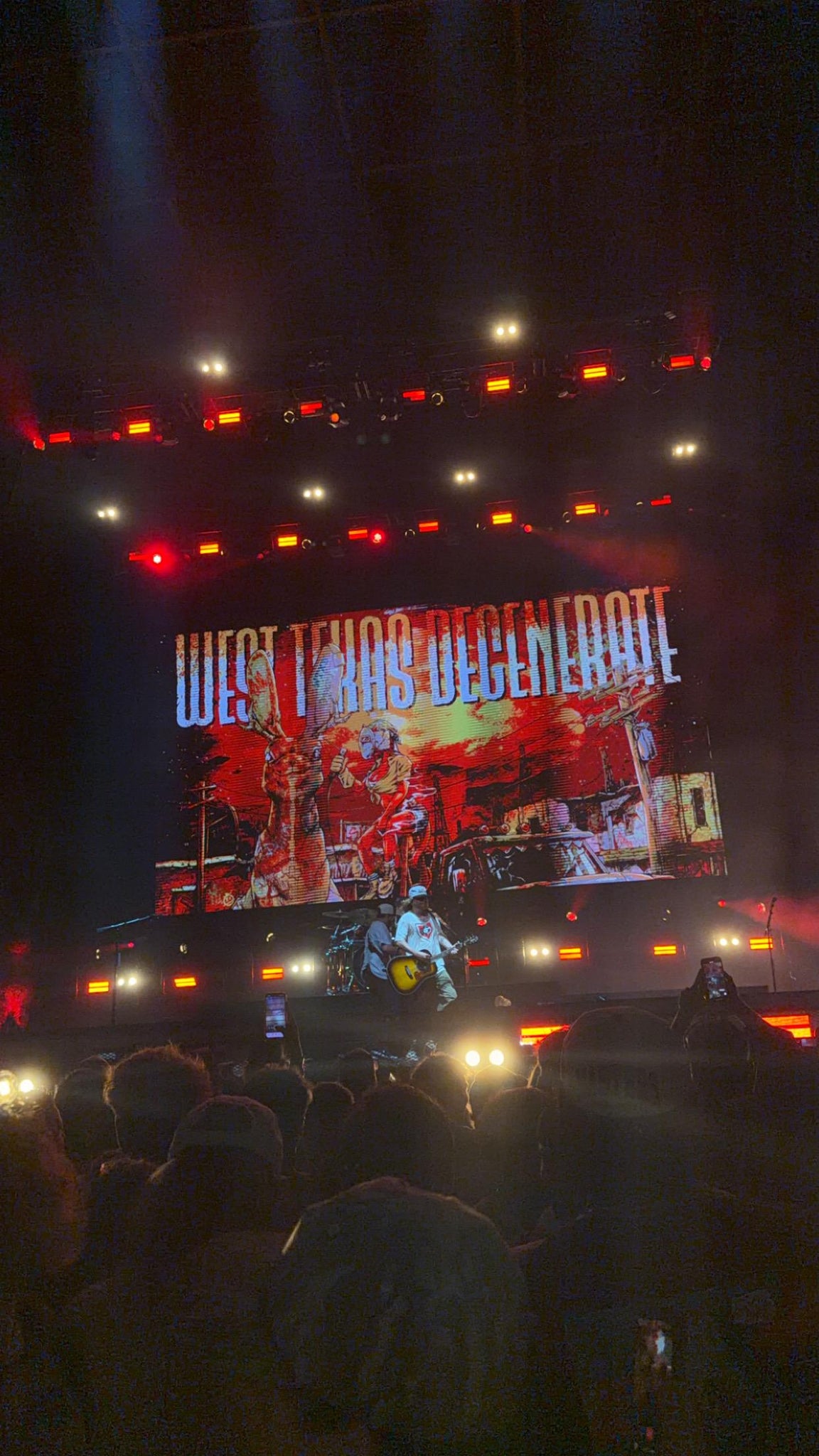 Real Fan View taken from Section GA PIT at Atrium Health Amphitheater by Tyler J