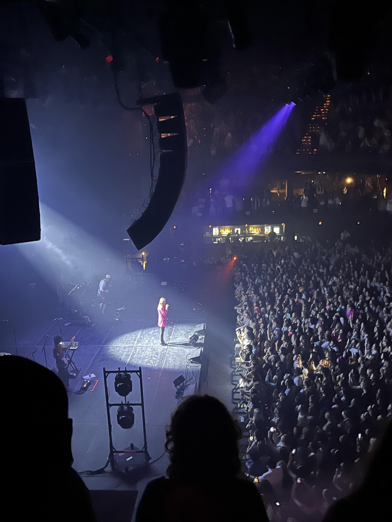 Vue réelle des fans prise de la Balcony 1 au site Austin City Limits Live at The Moody Theater par Alyssa E