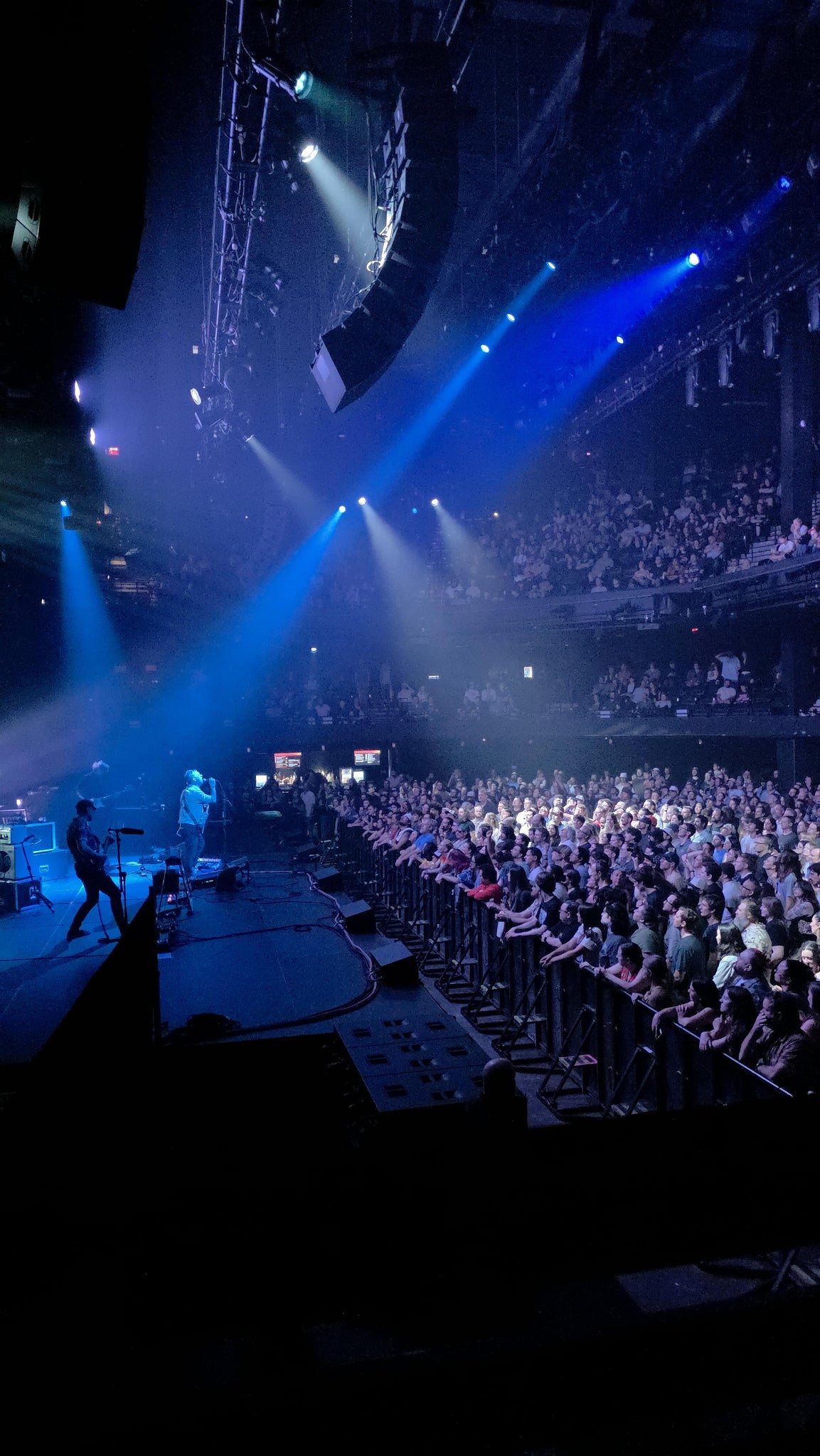 Real Fan View taken from Mezzanine 1 at Austin City Limits Live at The Moody Theater by Heather J