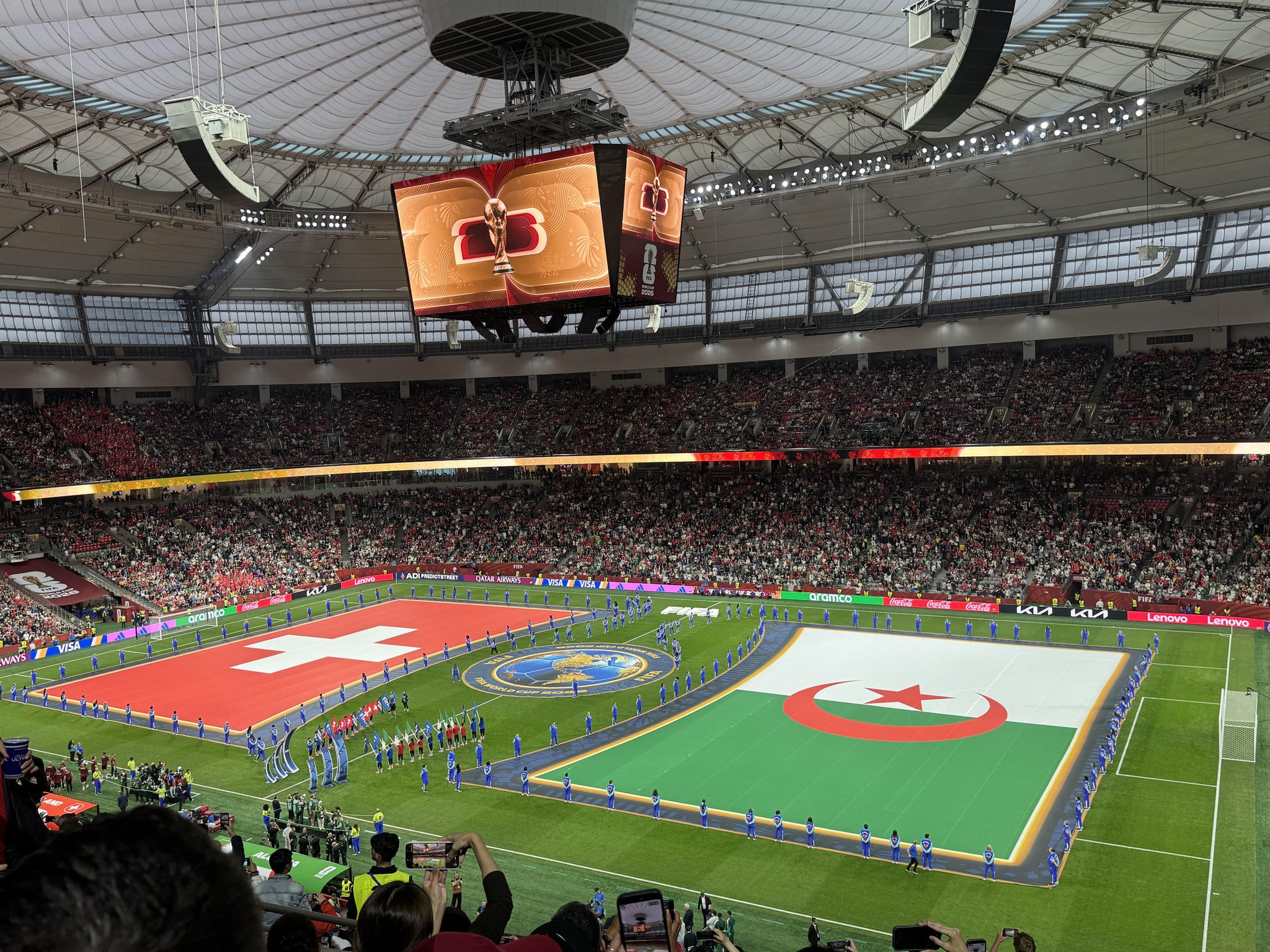 Vue réelle des fans prise de la Section 410 au site BC Place Stadium par Narimane K