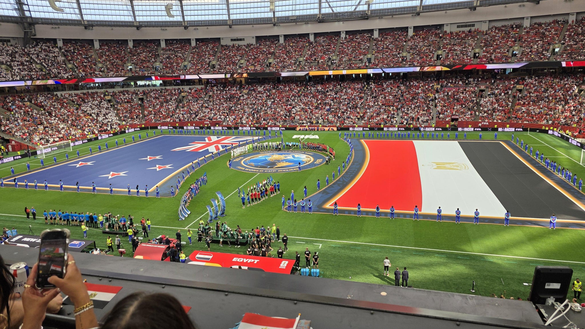Real Fan View taken from Section 412 at BC Place Stadium by Shiv B