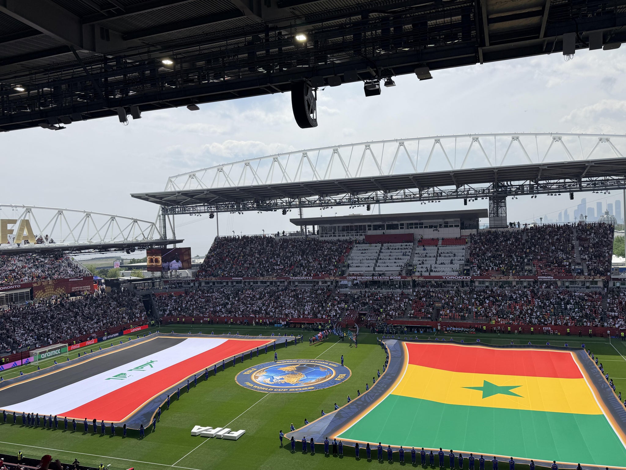 Real Fan View taken from Section 205 at BMO Field by Dima A