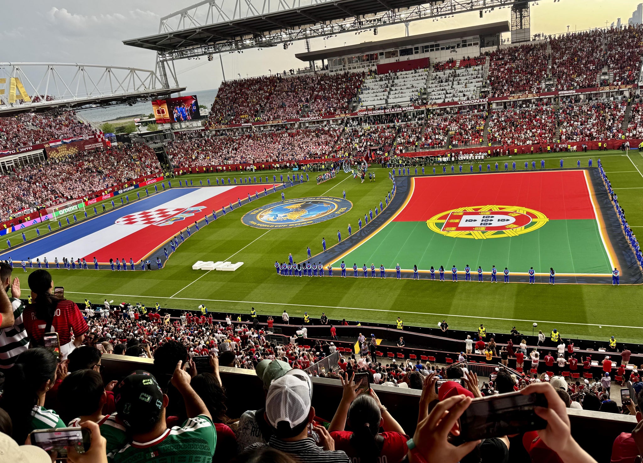 Real Fan View taken from Section 205 at BMO Field by Puspa R