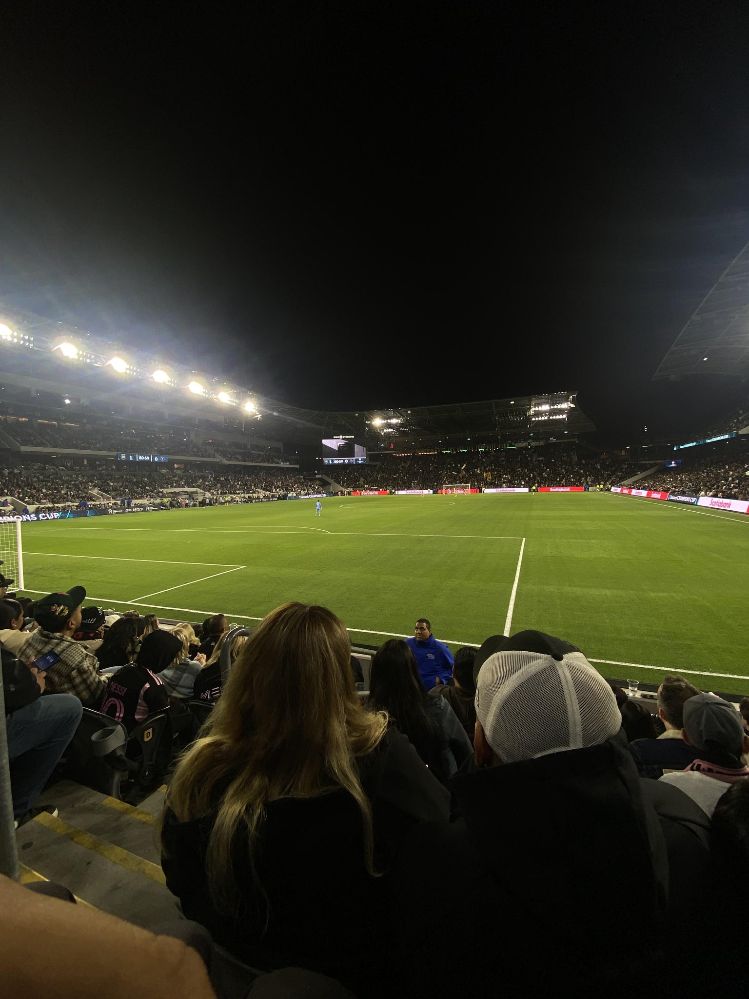 Real Fan View taken from Section 120 at BMO Stadium by Ruddy A