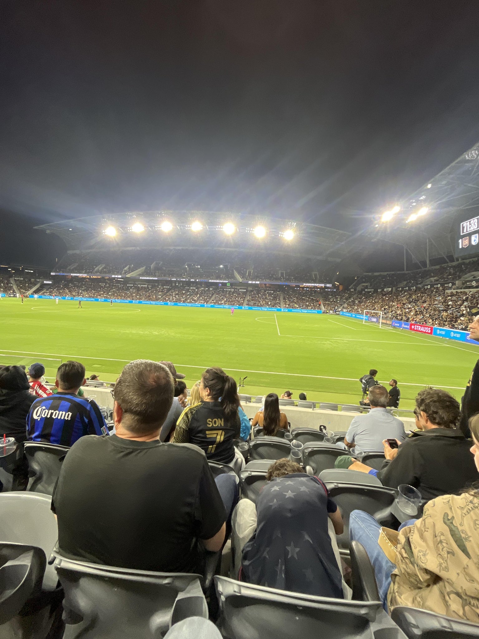 Real Fan View taken from Section 128 at BMO Stadium by Fernando T