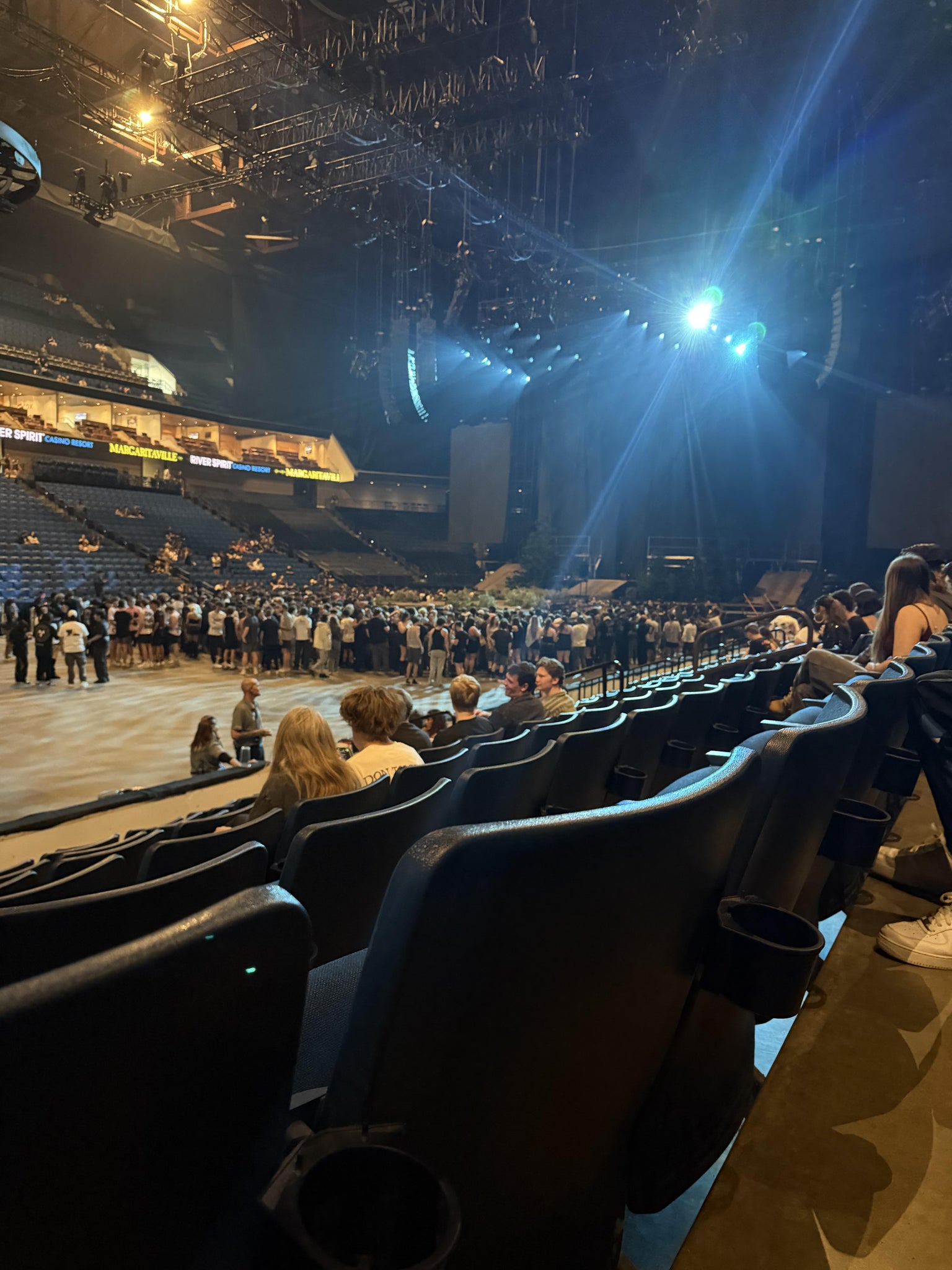 Real Fan View taken from Section 108 at BOK Center by Krislynne M