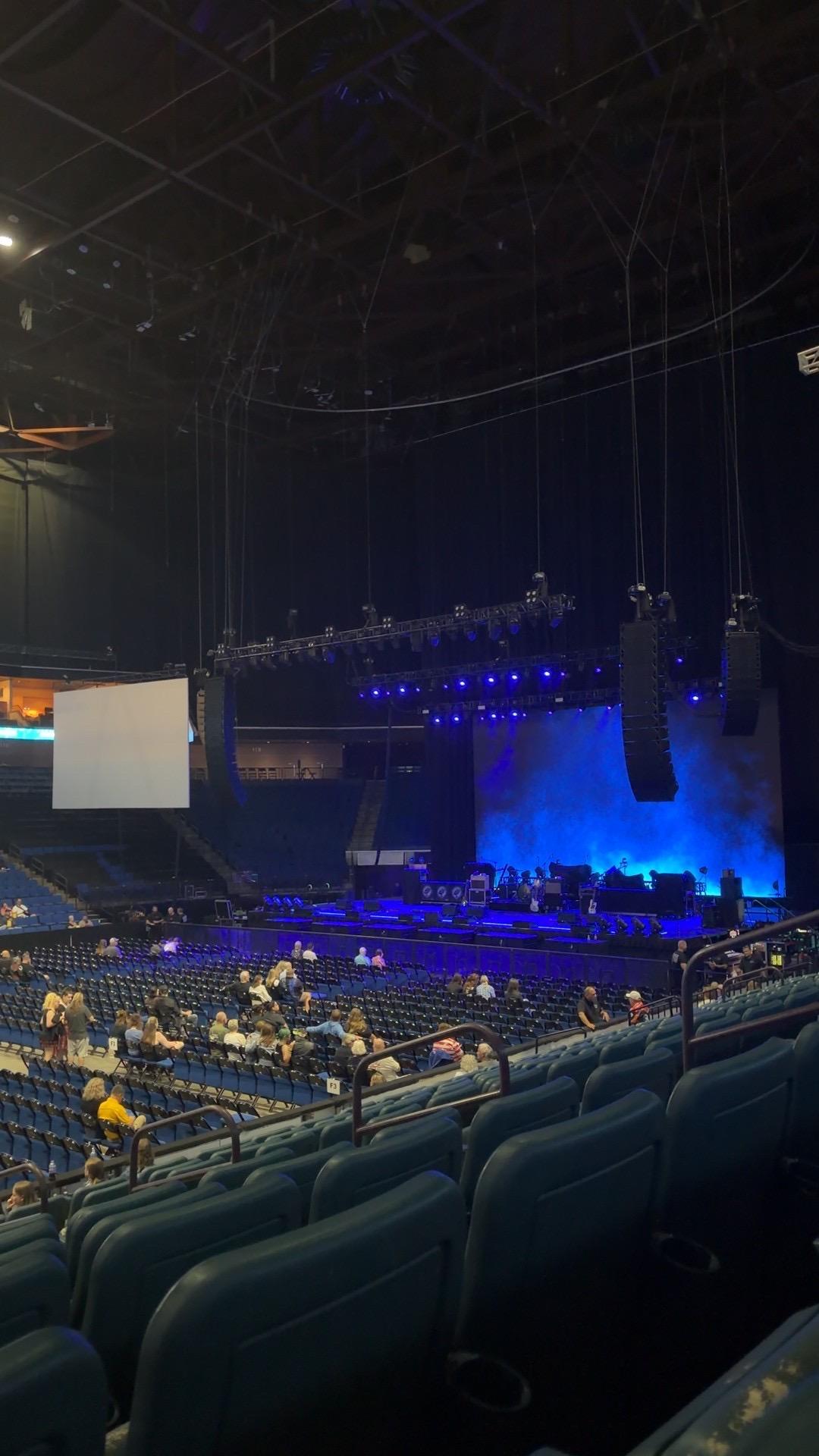 Real Fan View taken from Section 109 at BOK Center by Jennah L