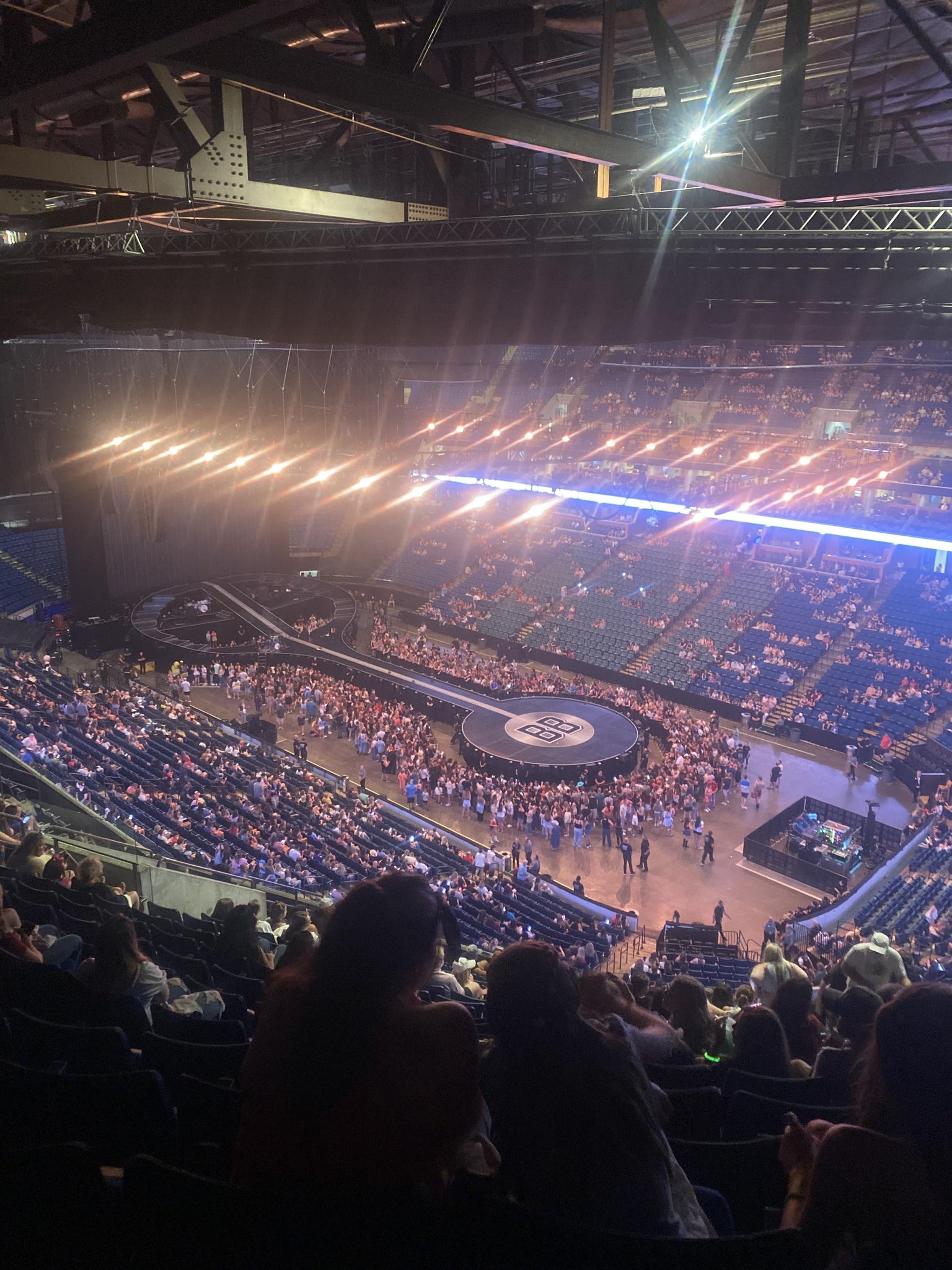 Real Fan View taken from Section 302 at BOK Center by Cayden T