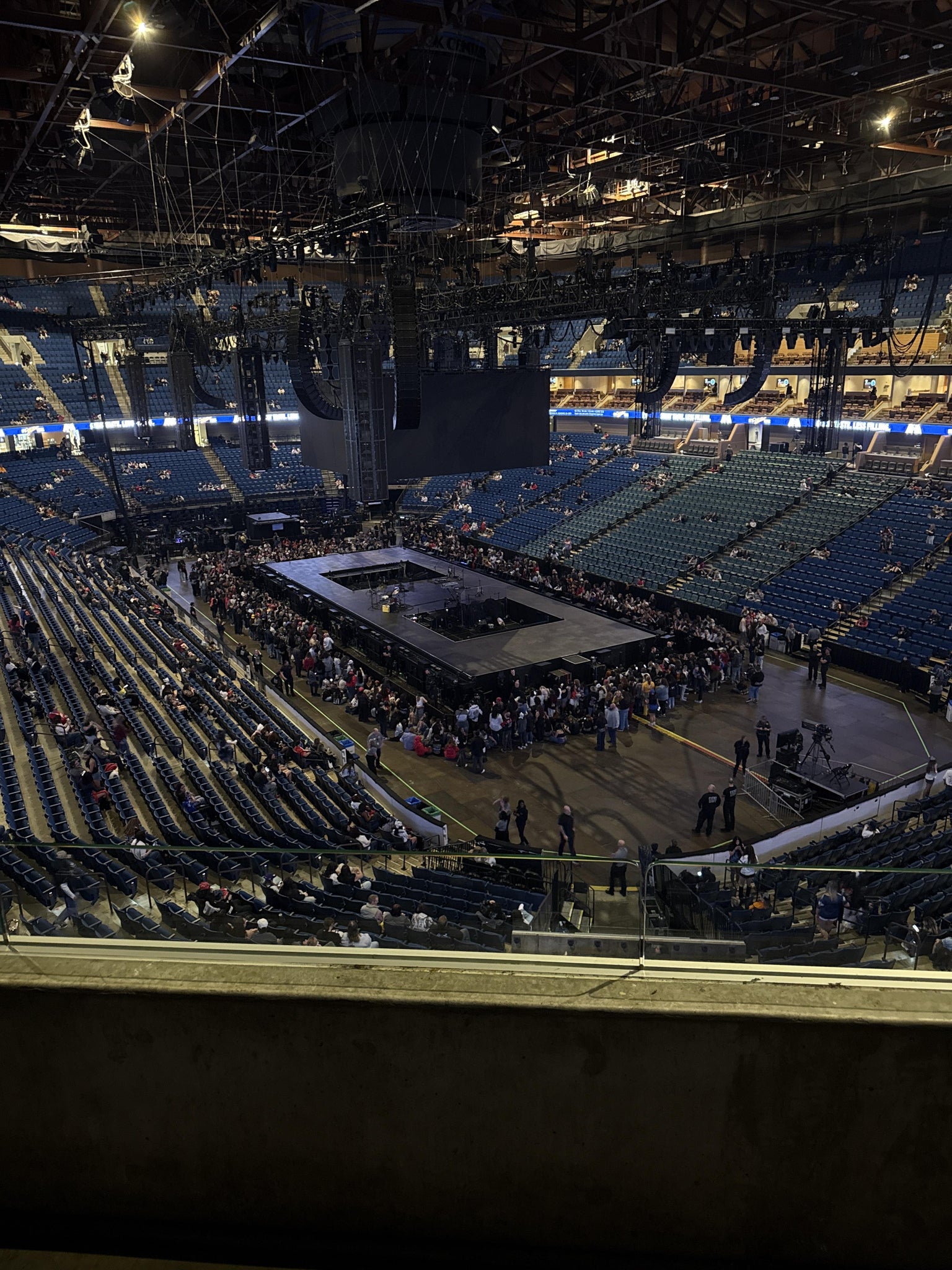 Real Fan View taken from Section 303 at BOK Center by Kirsten M