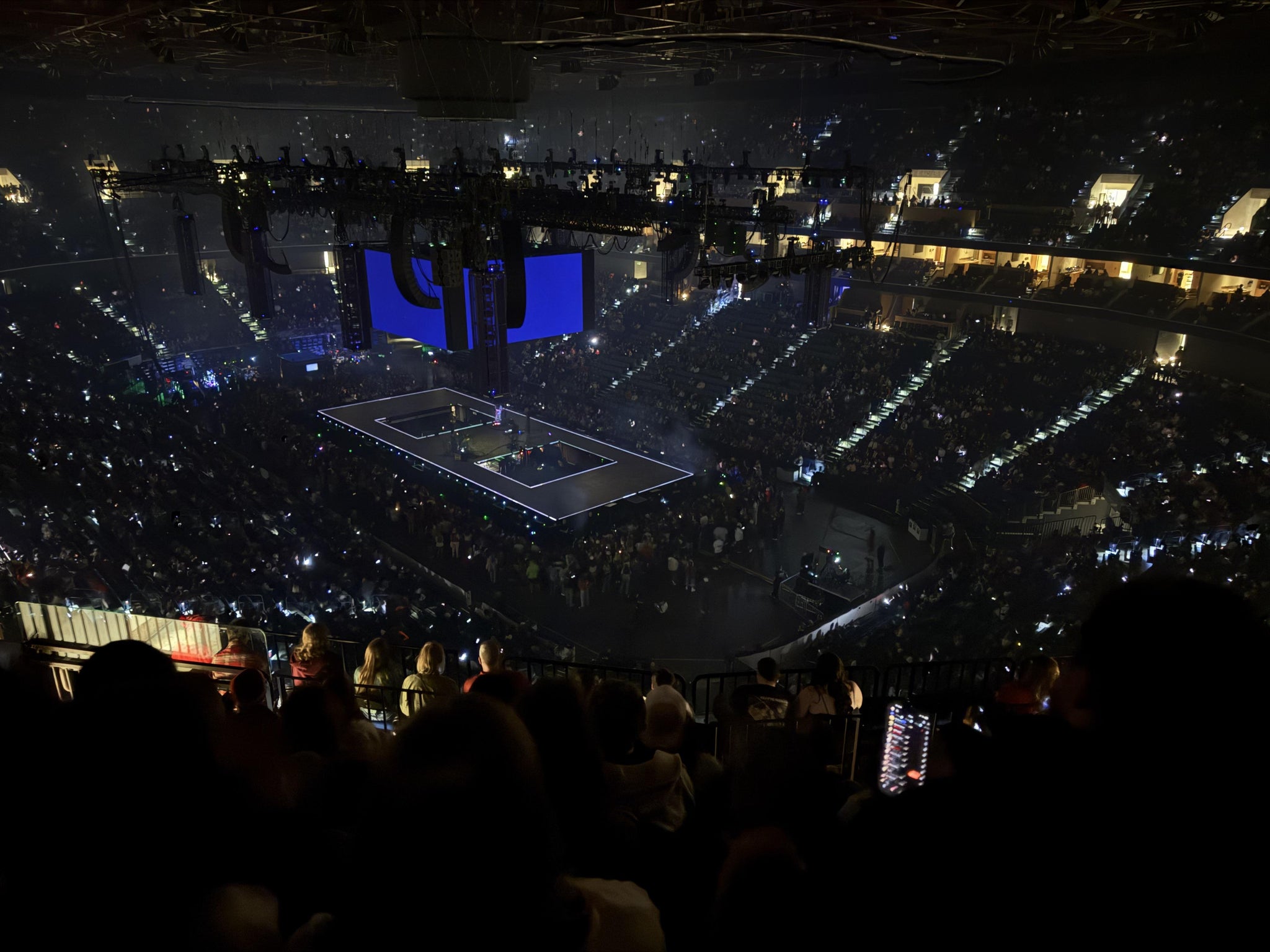 Real Fan View taken from Section 303 at BOK Center by Anonymous User