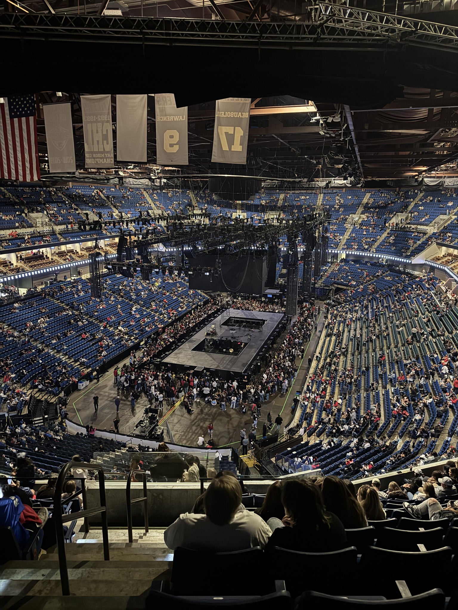 Real Fan View taken from Section 308 at BOK Center by Marlene H