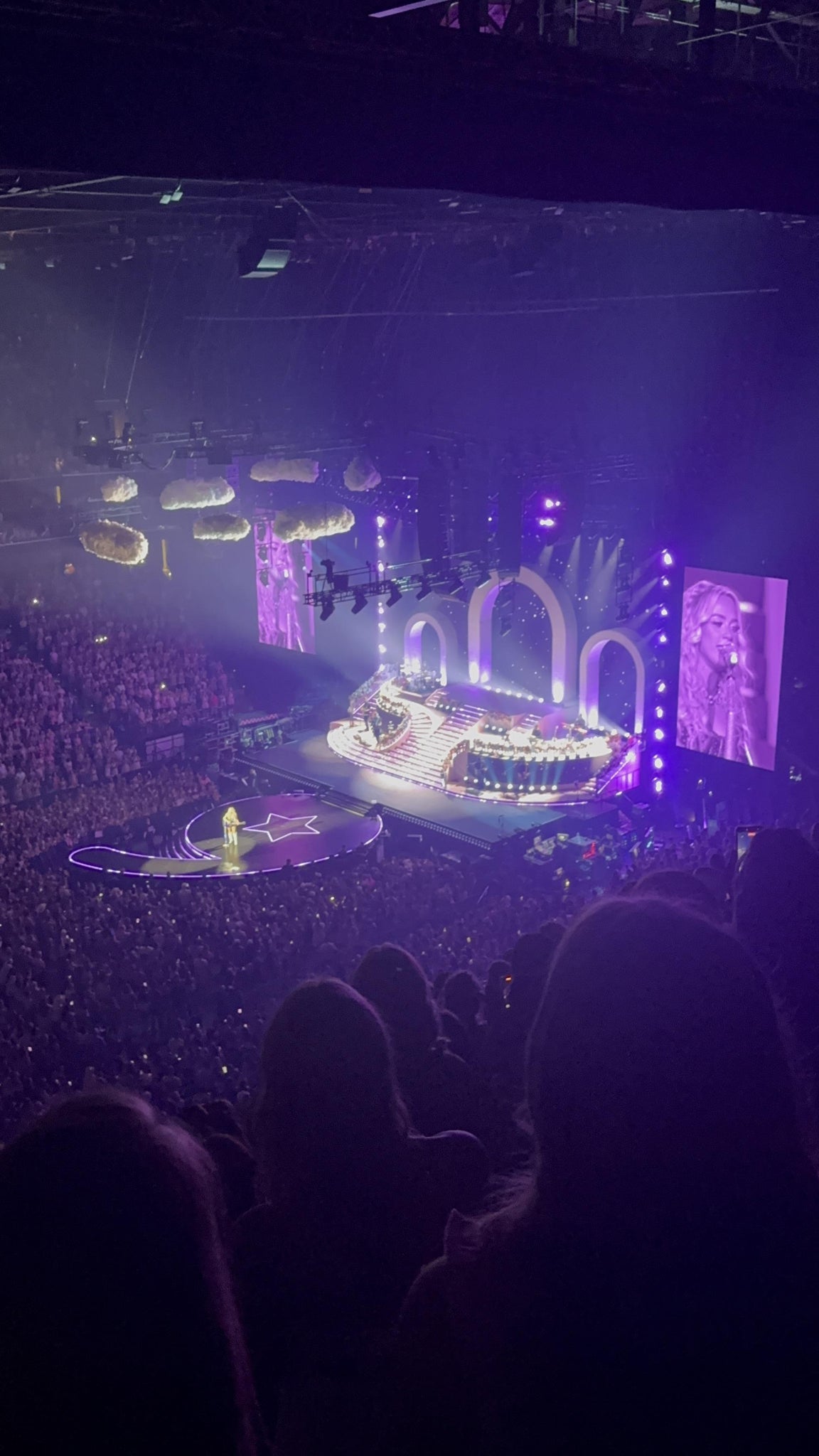 Real Fan View taken from Section 312 at BOK Center by Shannon A