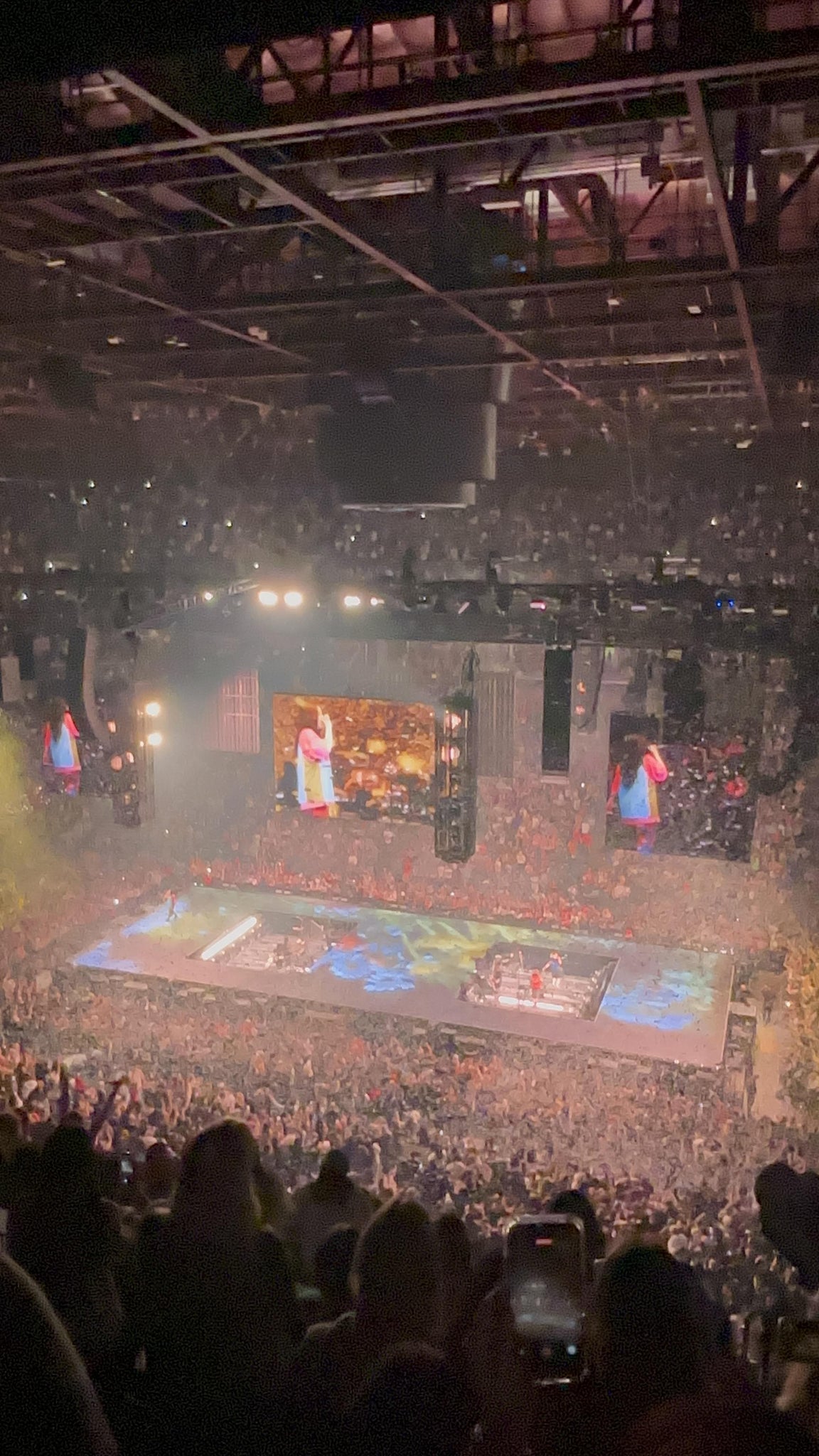 Real Fan View taken from Section 314 at BOK Center by Alyssa N