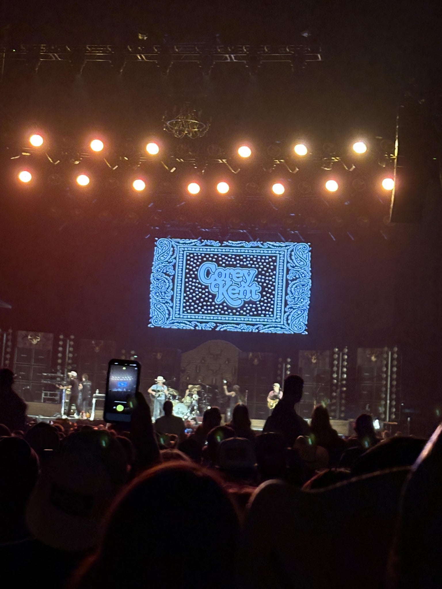 Real Fan View taken from Floor 9 at BOK Center by Crystal G