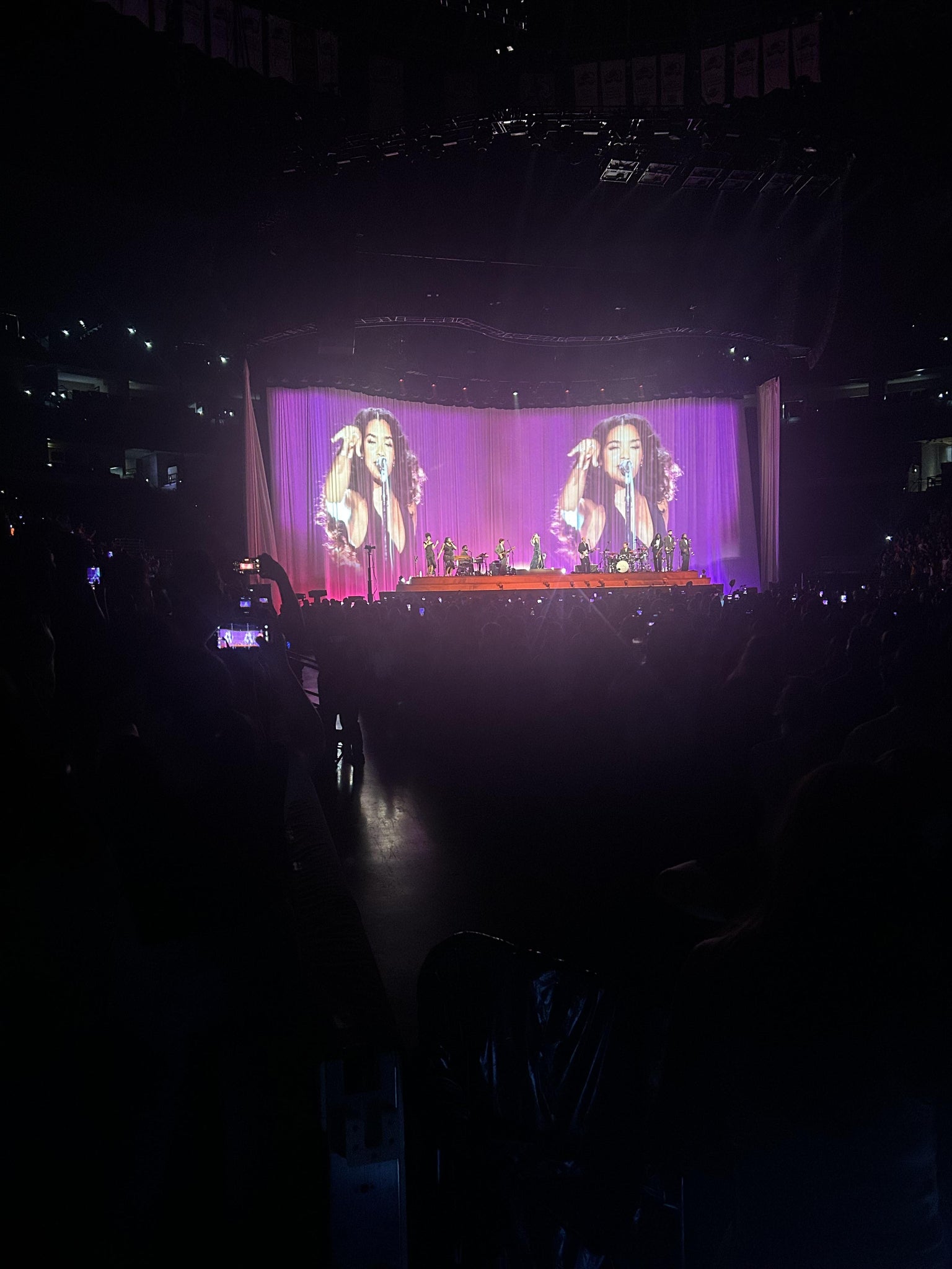 Real Fan View taken from Section 122 at Ball Arena by Anonymous User