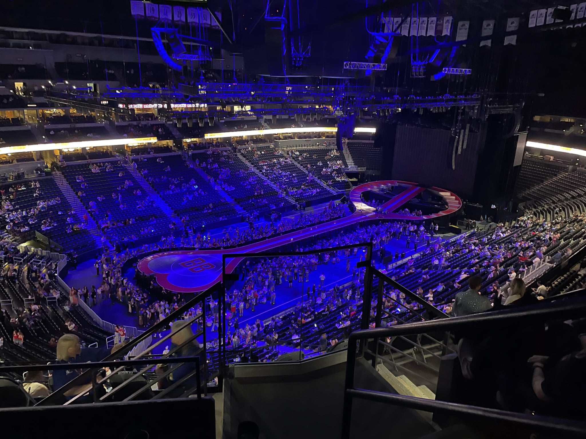 Real Fan View taken from Section 312 at Ball Arena by Megan A