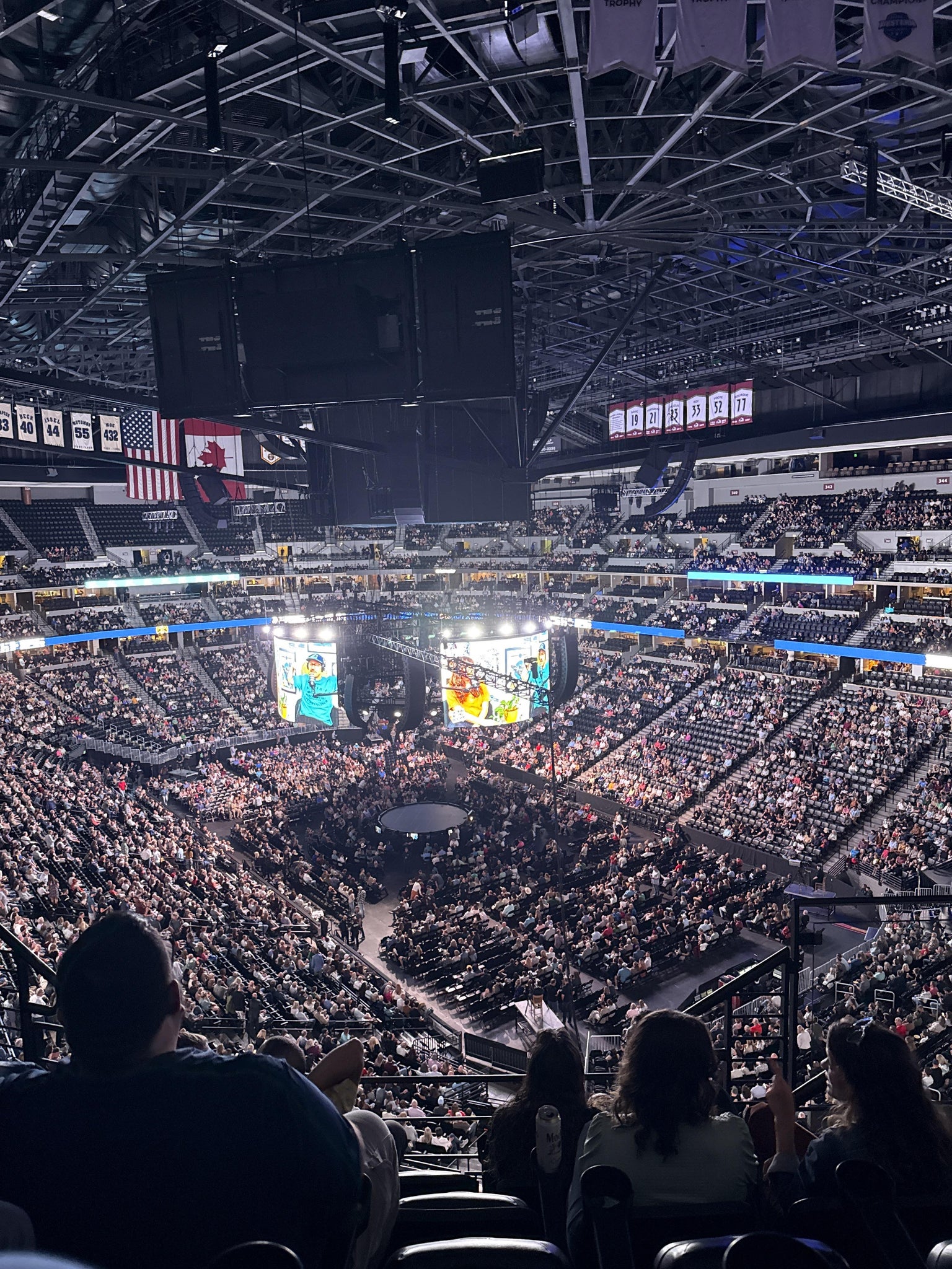 Real Fan View taken from Section 370 at Ball Arena by Stephanie G