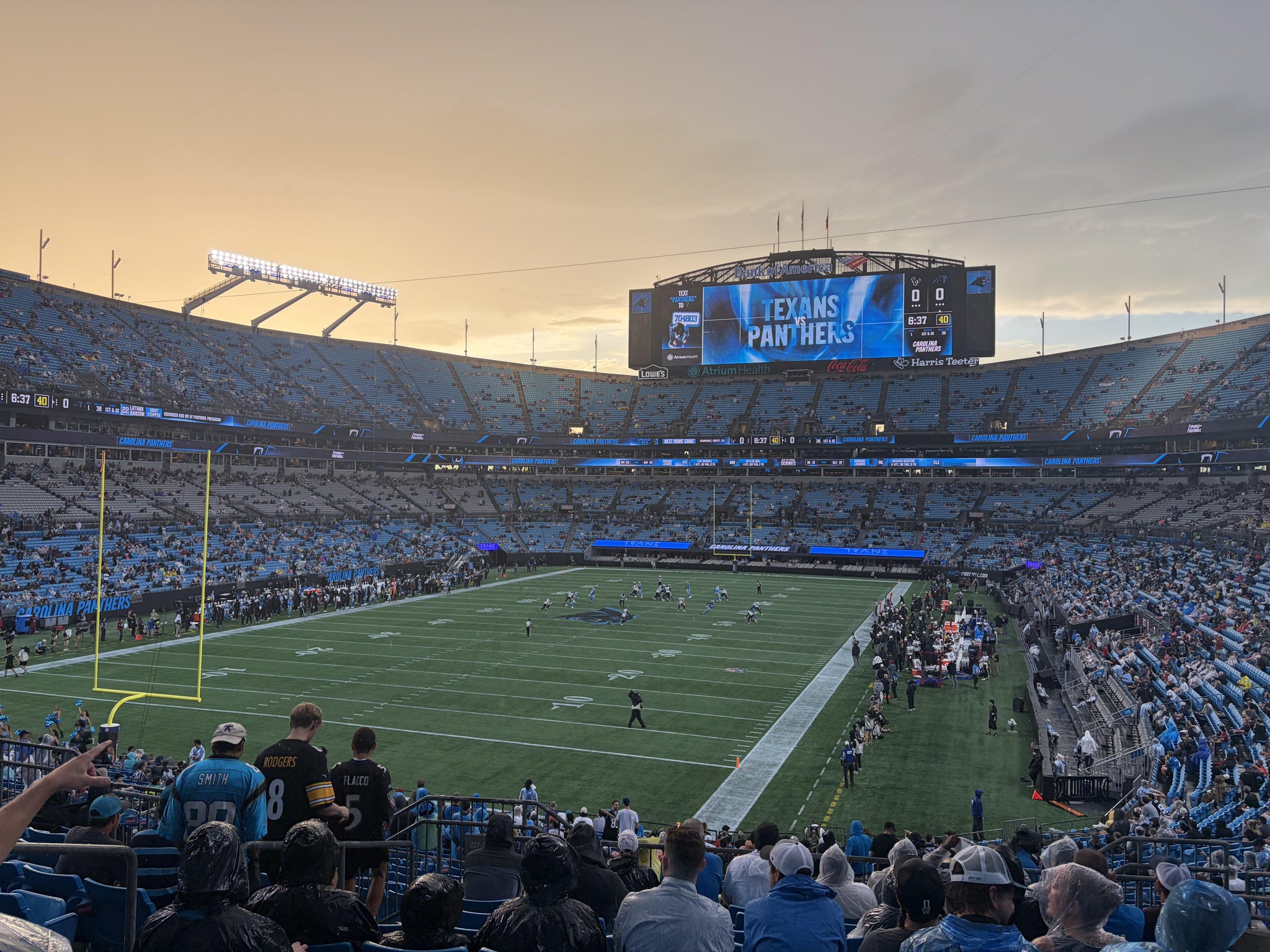 Real Fan View taken from Section 226 at Bank of America Stadium by Bailey W