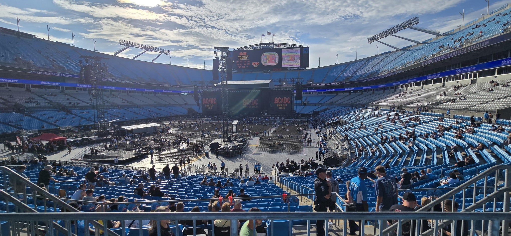 Real Fan View taken from Section 226 at Bank of America Stadium by Anonymous User