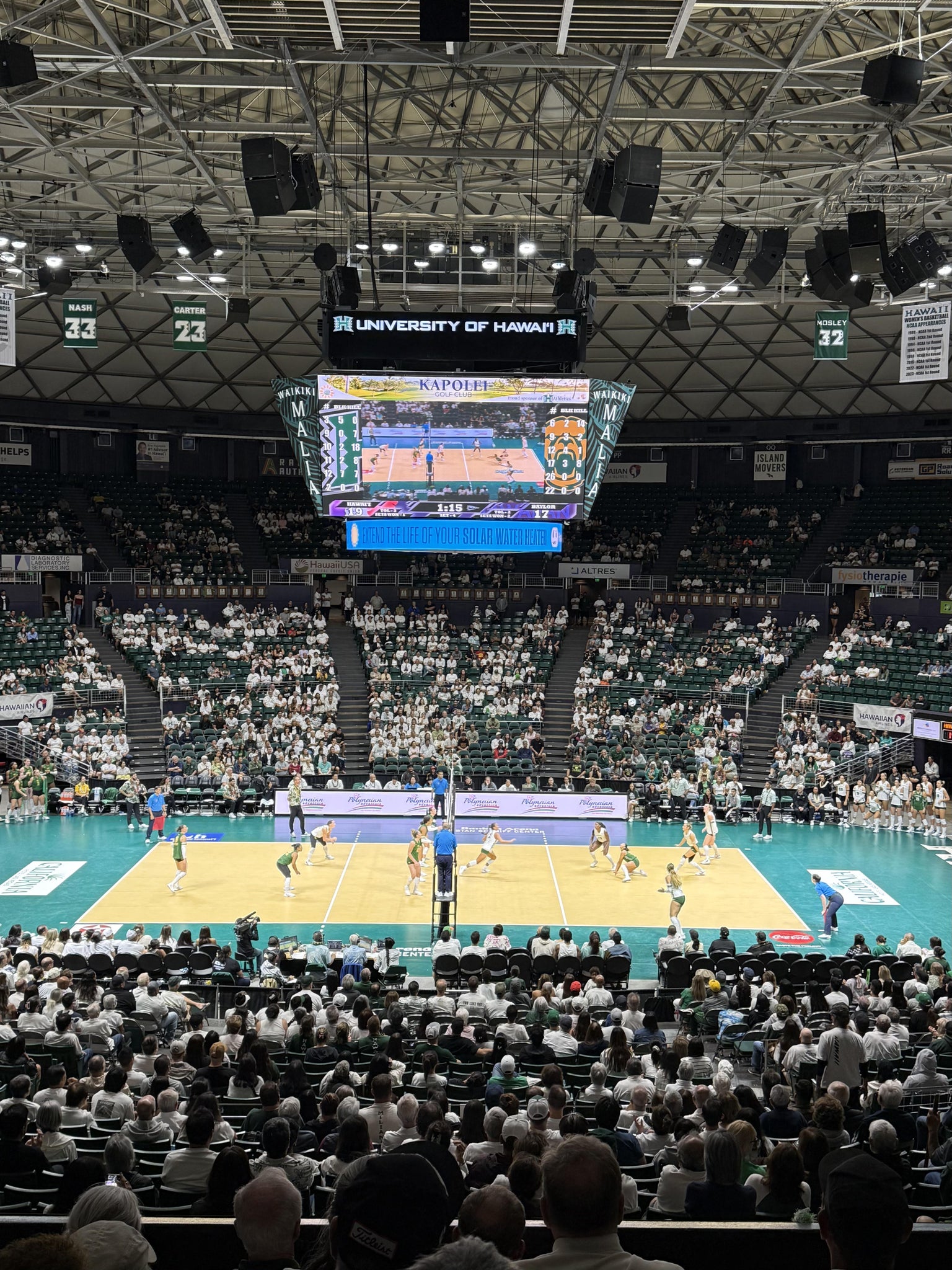Real Fan View taken from Upper D at Bankoh Arena at Stan Sheriff Center by Shanen H