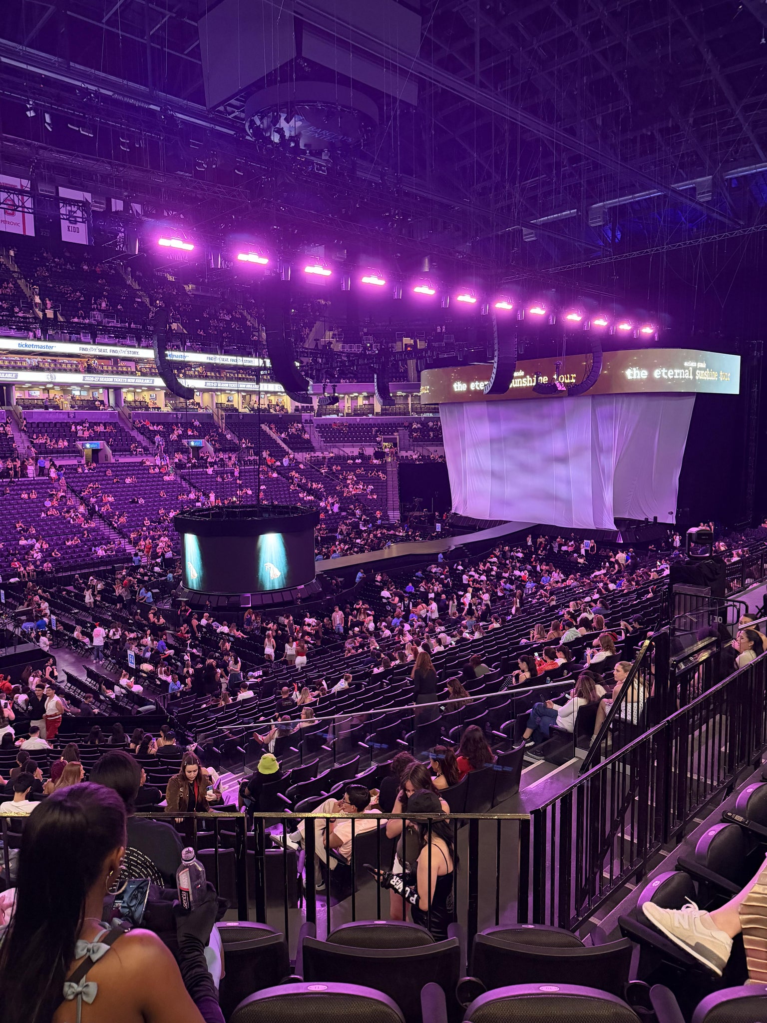 Real Fan View taken from Section 111 at Barclays Center by Alyssa B