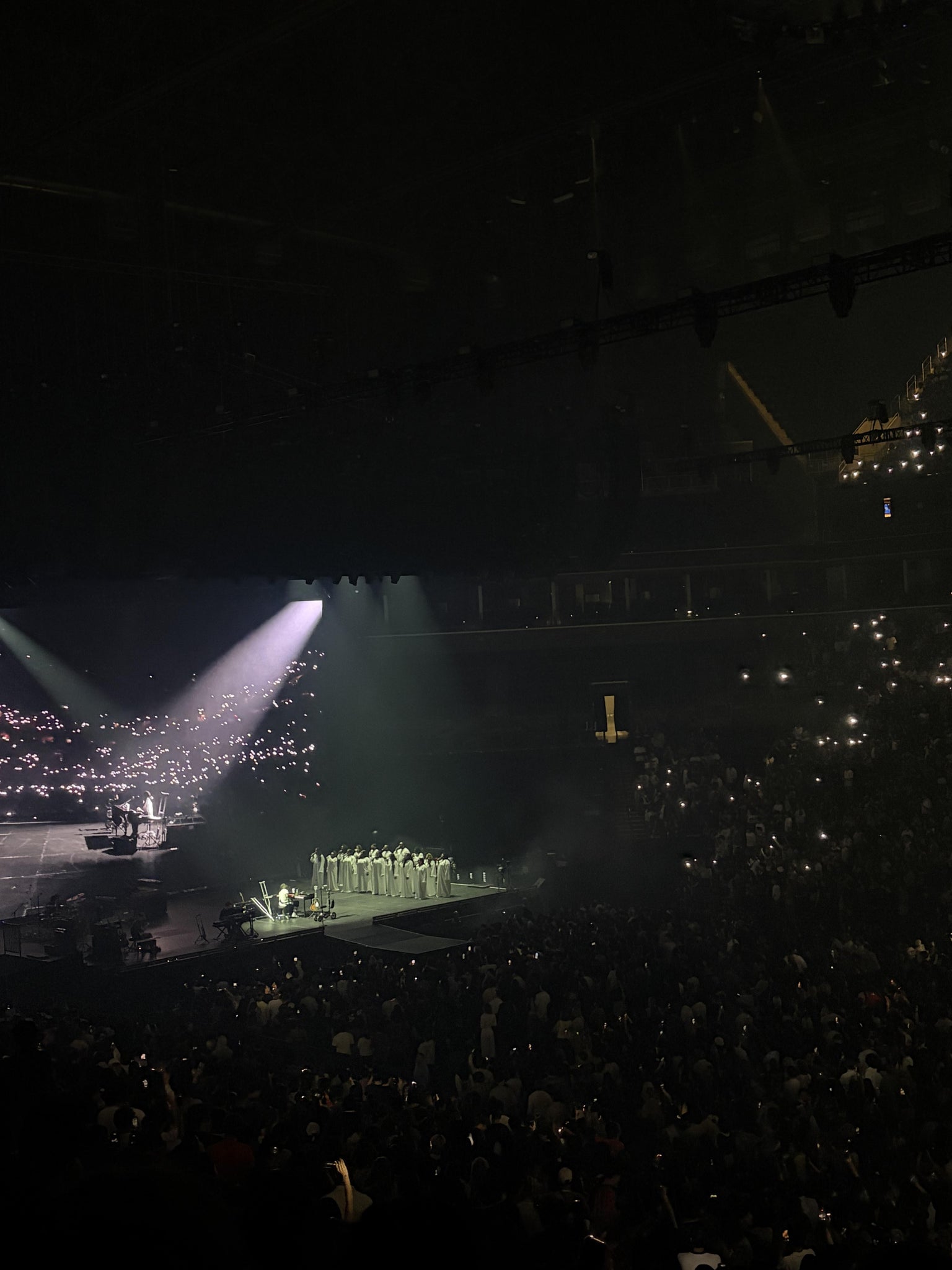 Real Fan View taken from Section 121 at Barclays Center by Mia H