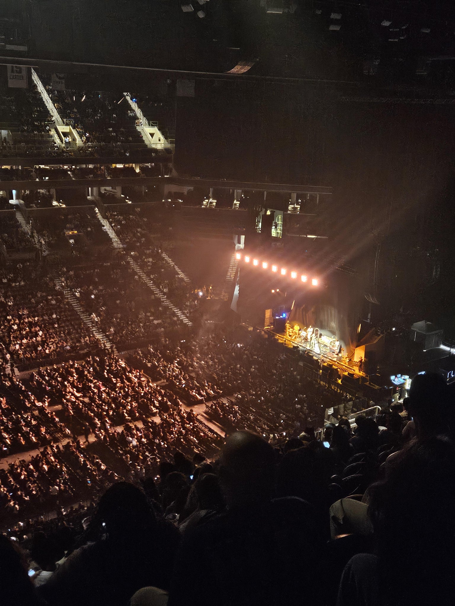 Real Fan View taken from Section 210 at Barclays Center by Toran S