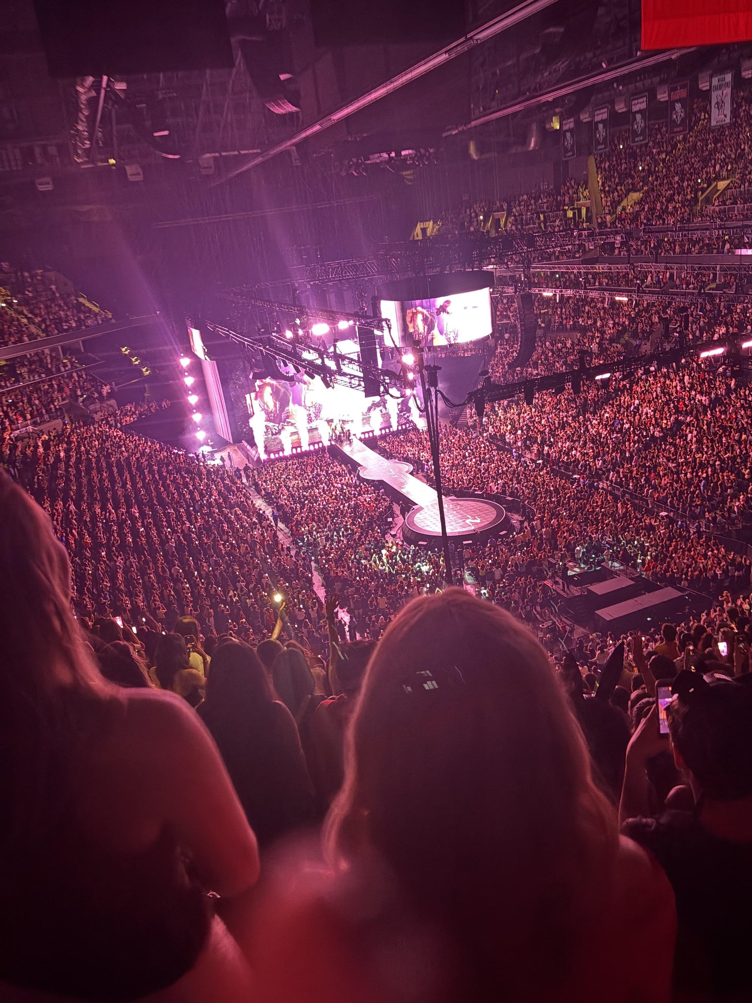 Real Fan View taken from Section 218 at Barclays Center by Anonymous User