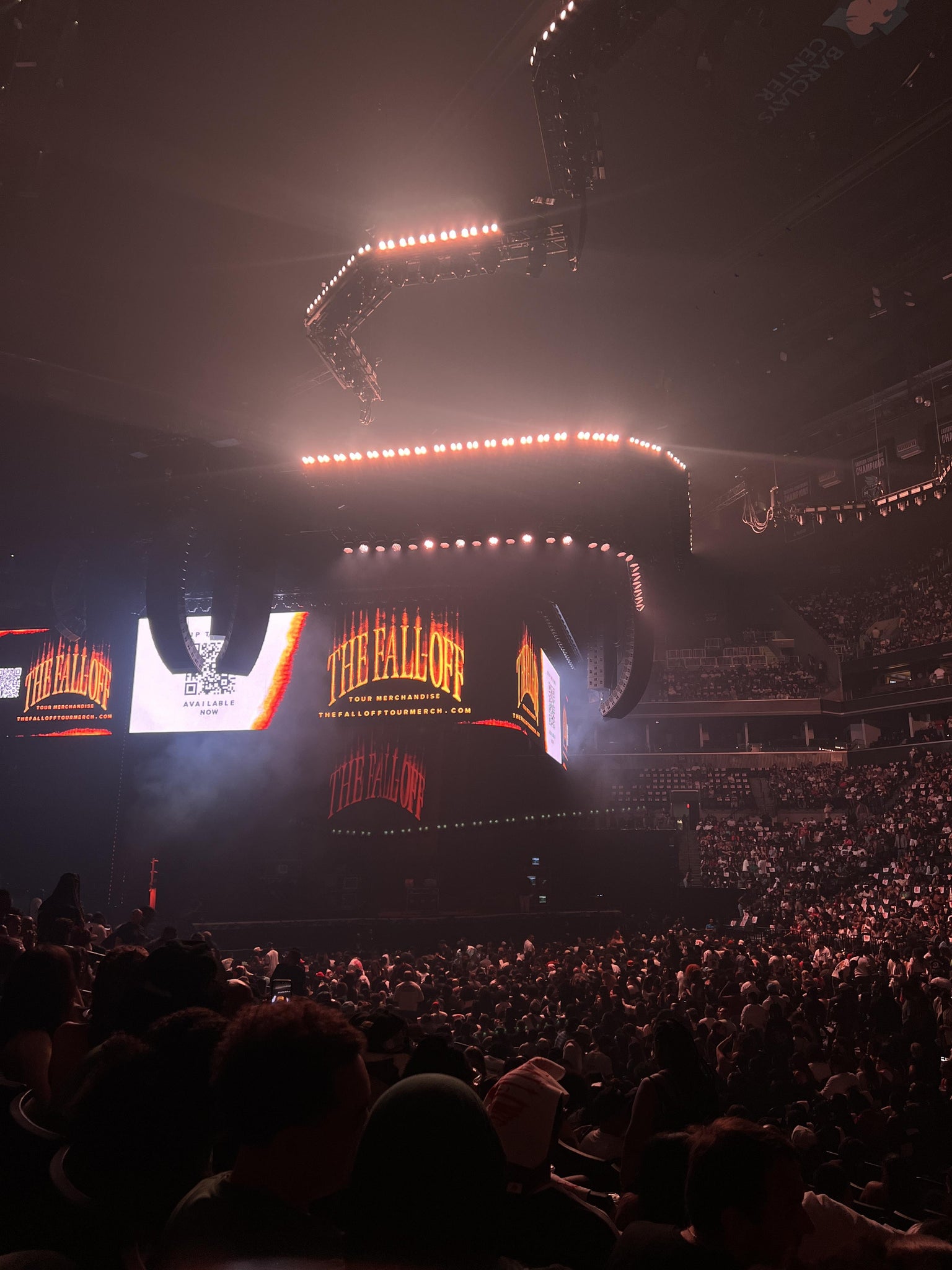 Real Fan View taken from Section 221 at Barclays Center by Lidia R