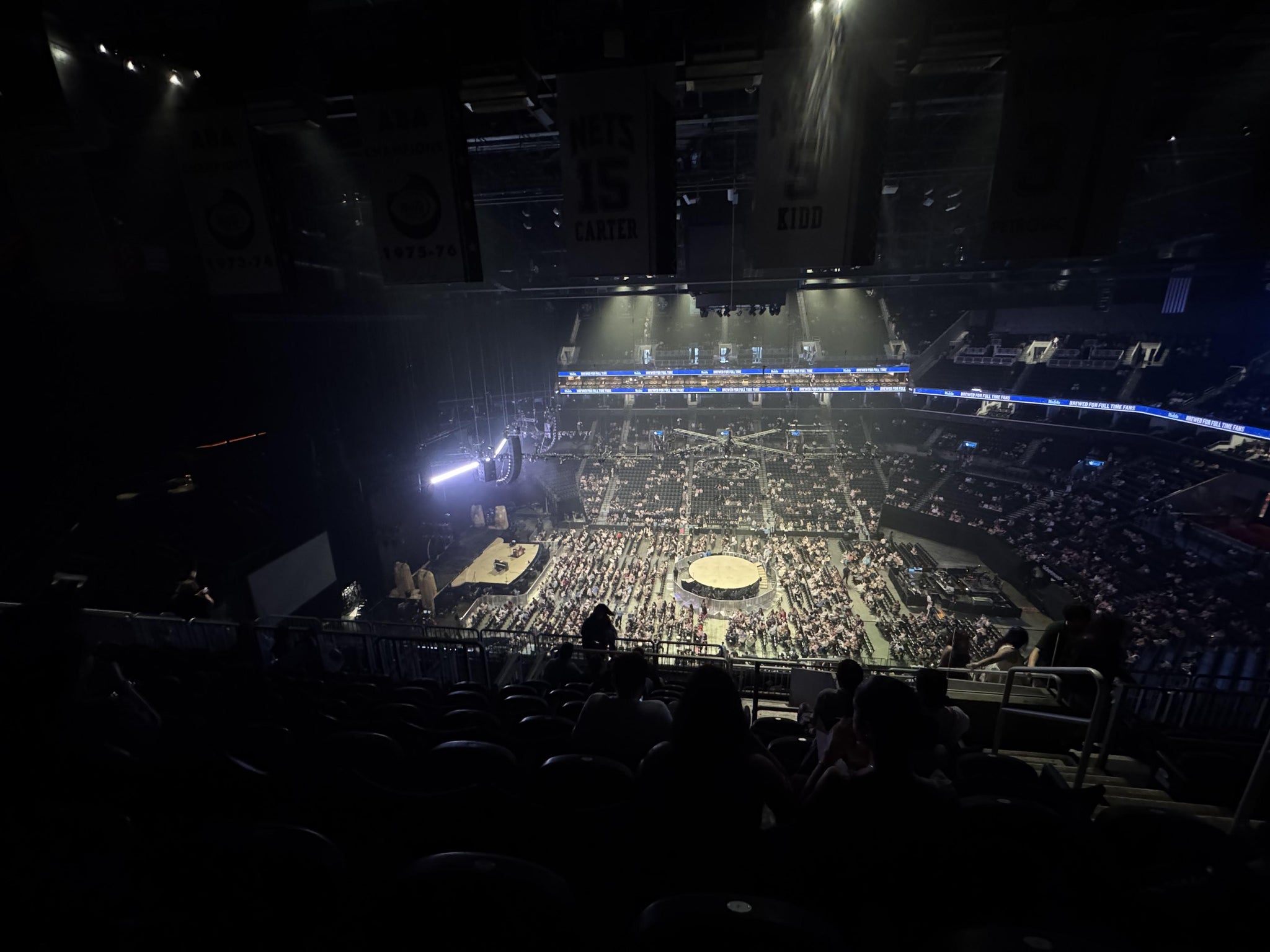 Real Fan View taken from Section 225 at Barclays Center by Sophia D