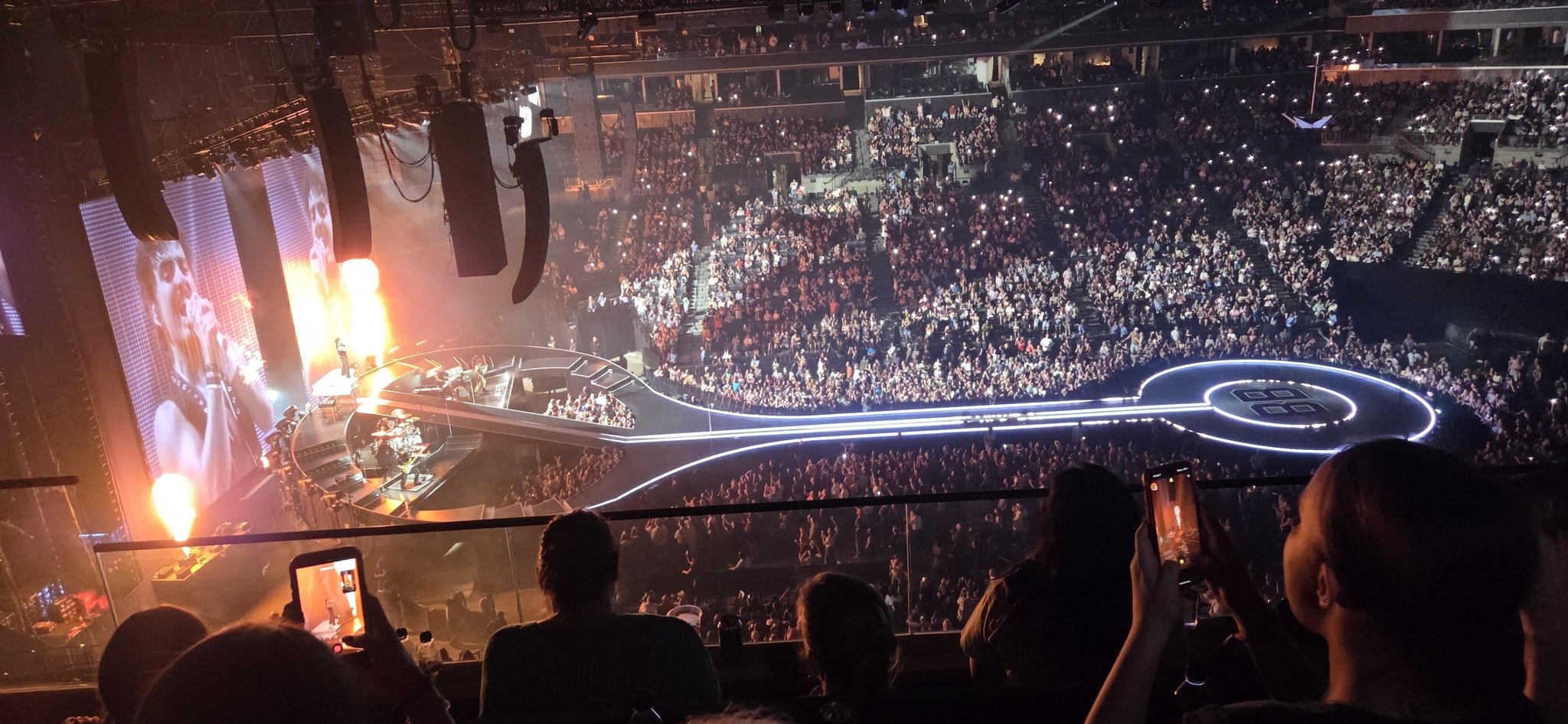 Real Fan View taken from The KEY 8 at Barclays Center by Emily N