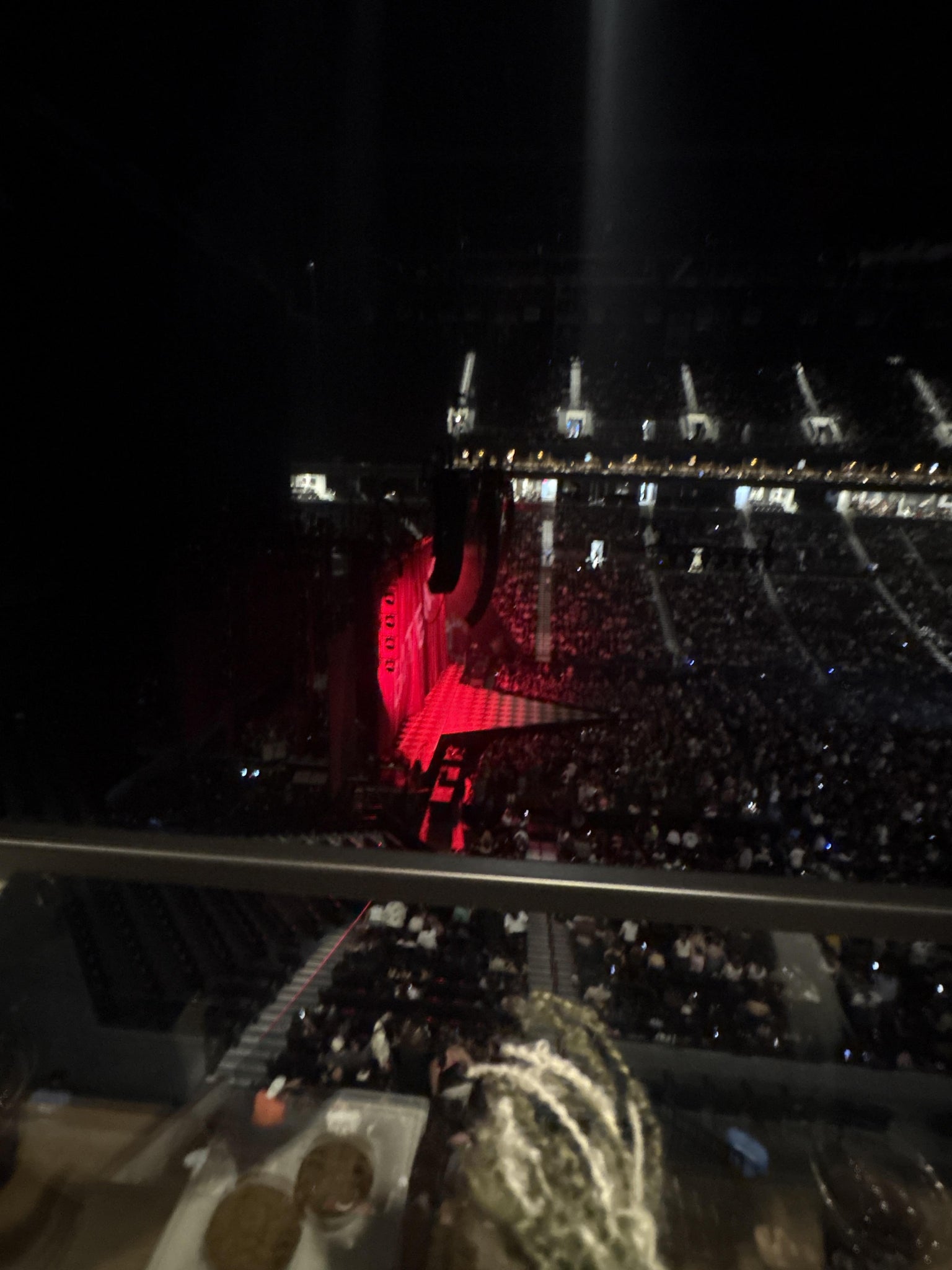 Real Fan View taken from The KEY 9 at Barclays Center by Elianna F