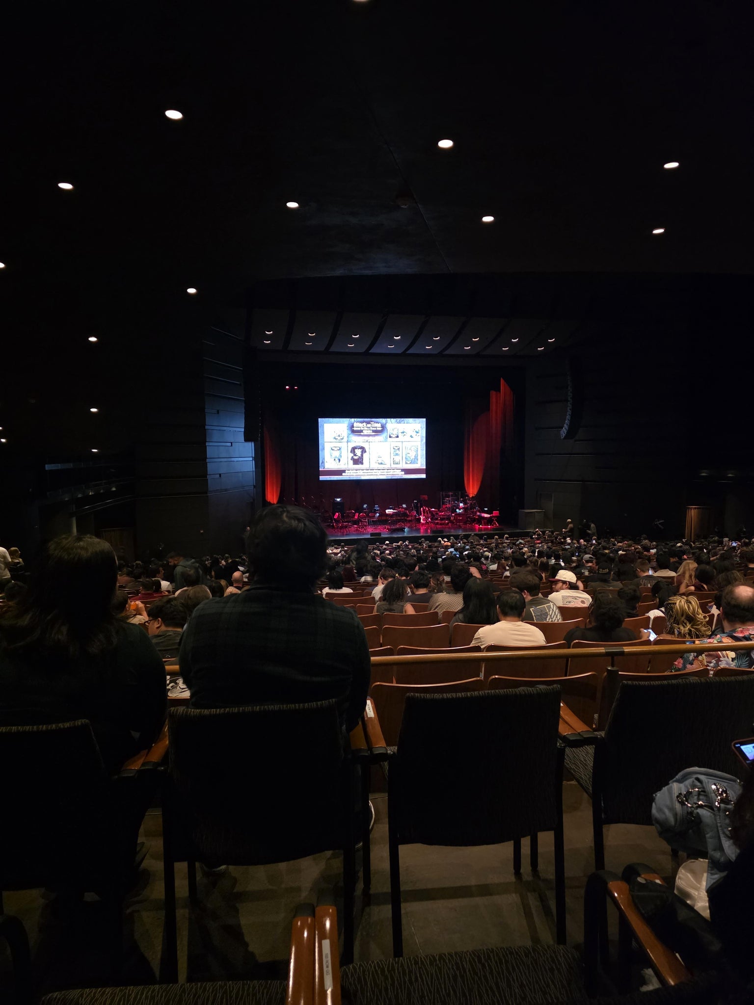 Real Fan View taken from Orchestra 3 at Bass Concert Hall by Miguel B