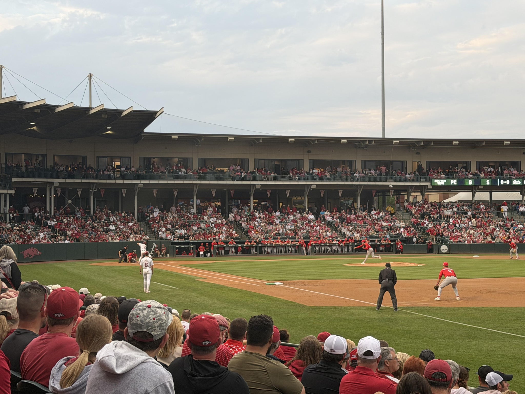 Real Fan View taken from Section 100 at Baum Stadium At George Cole Field by William S