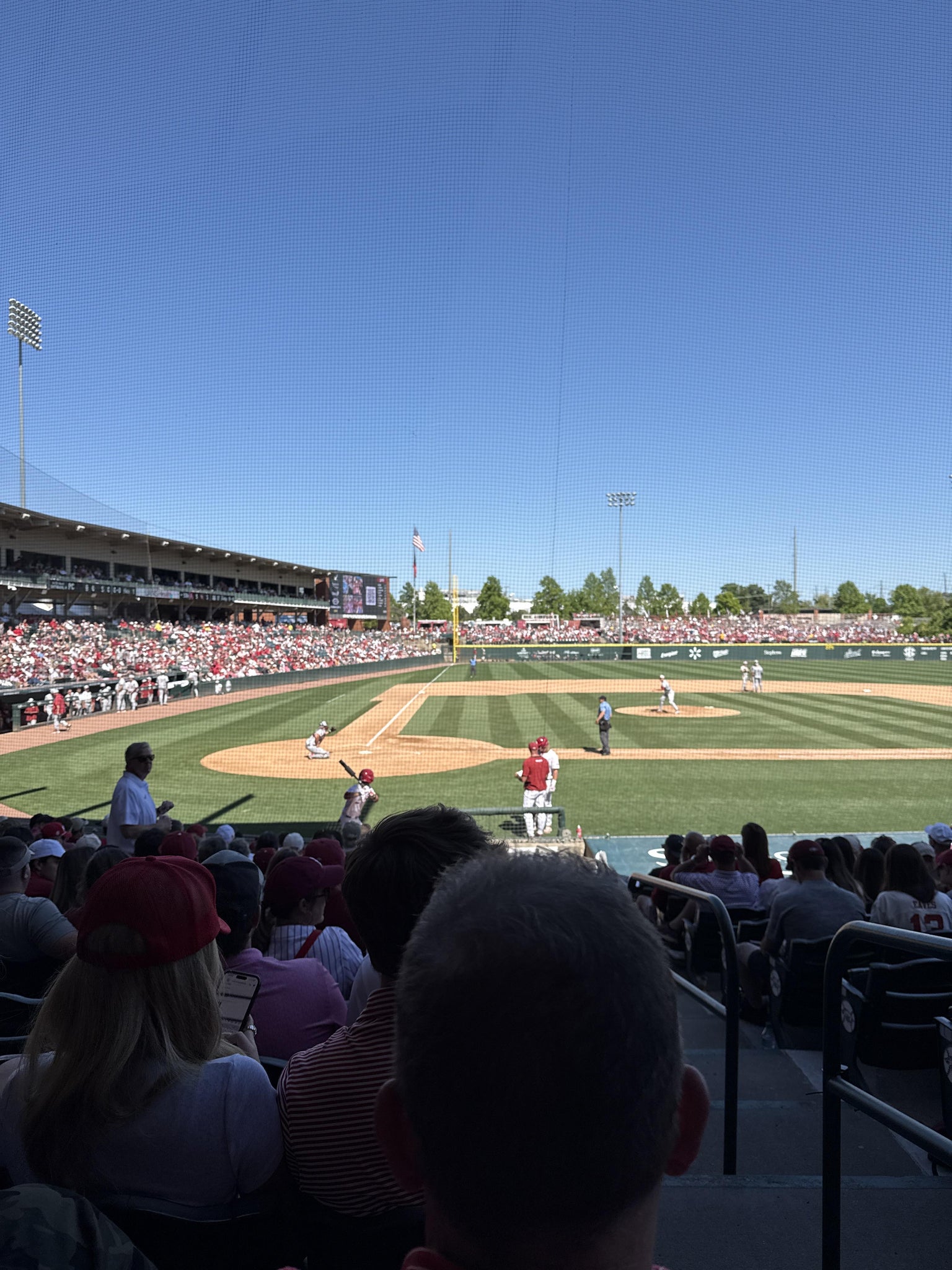 Real Fan View taken from Section 106 at Baum Stadium At George Cole Field by Brent S