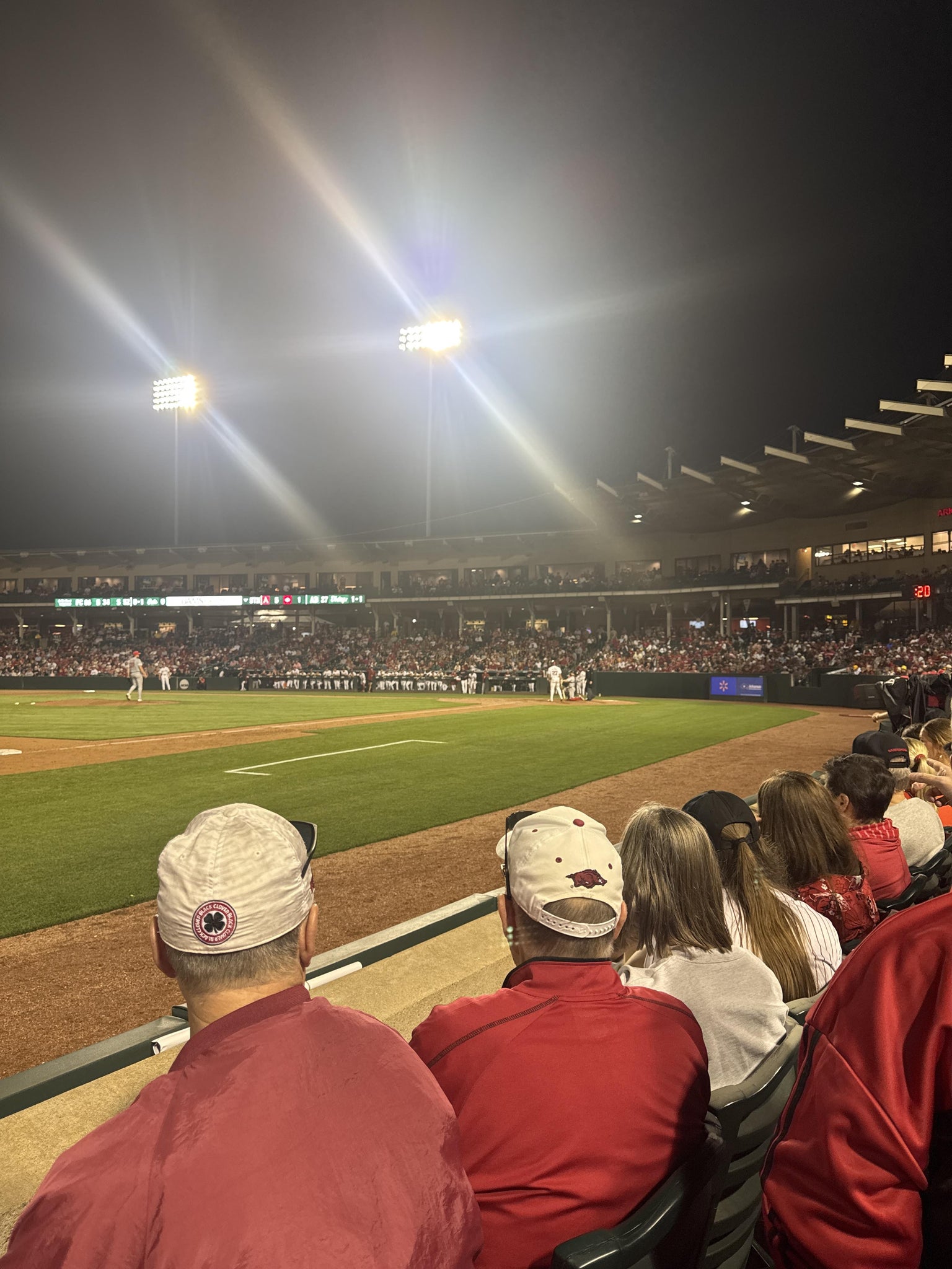 Real Fan View taken from Section 114 at Baum Stadium At George Cole Field by Frank W