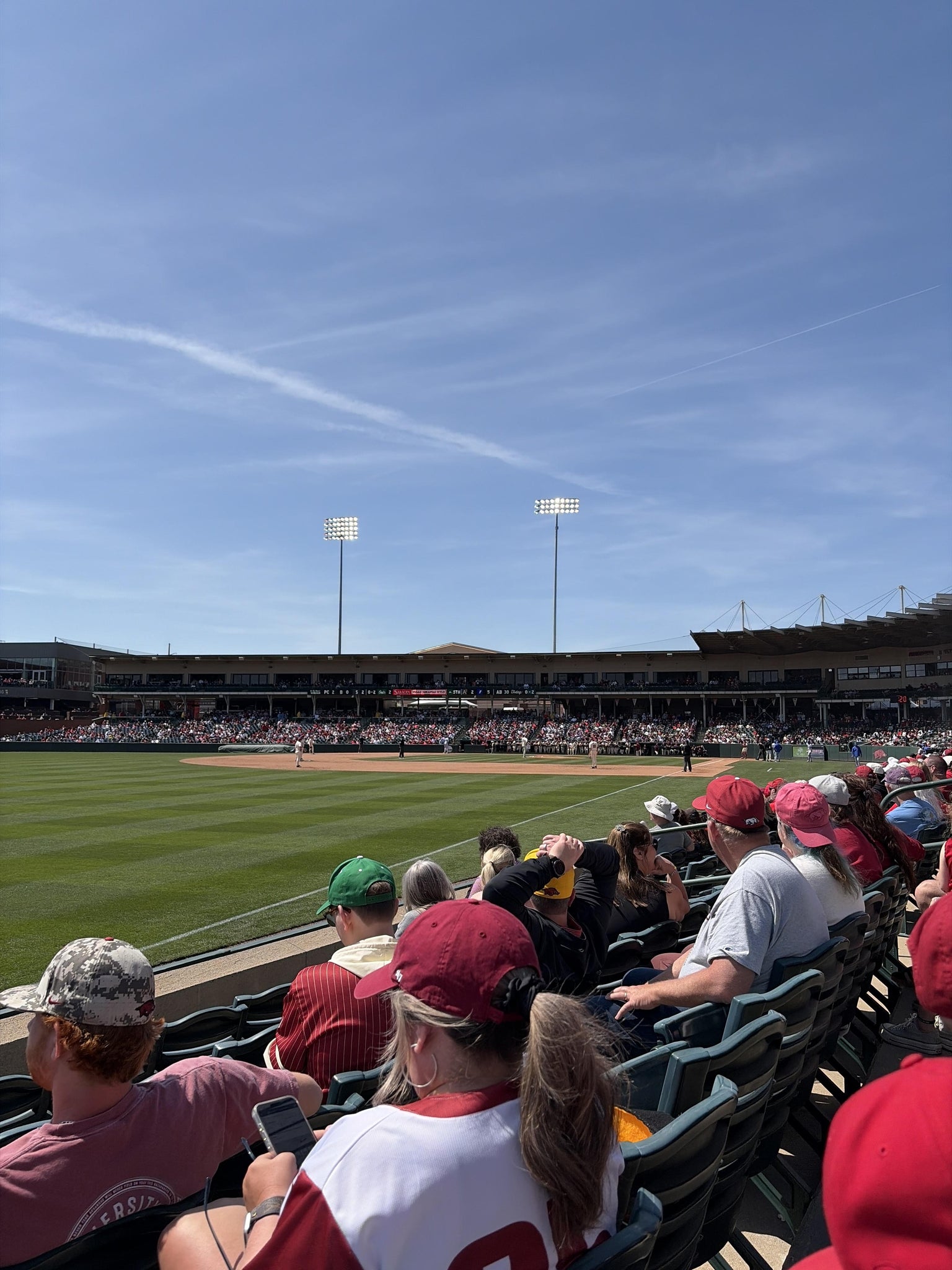 Real Fan View taken from Section 118 at Baum Stadium At George Cole Field by Anonymous User