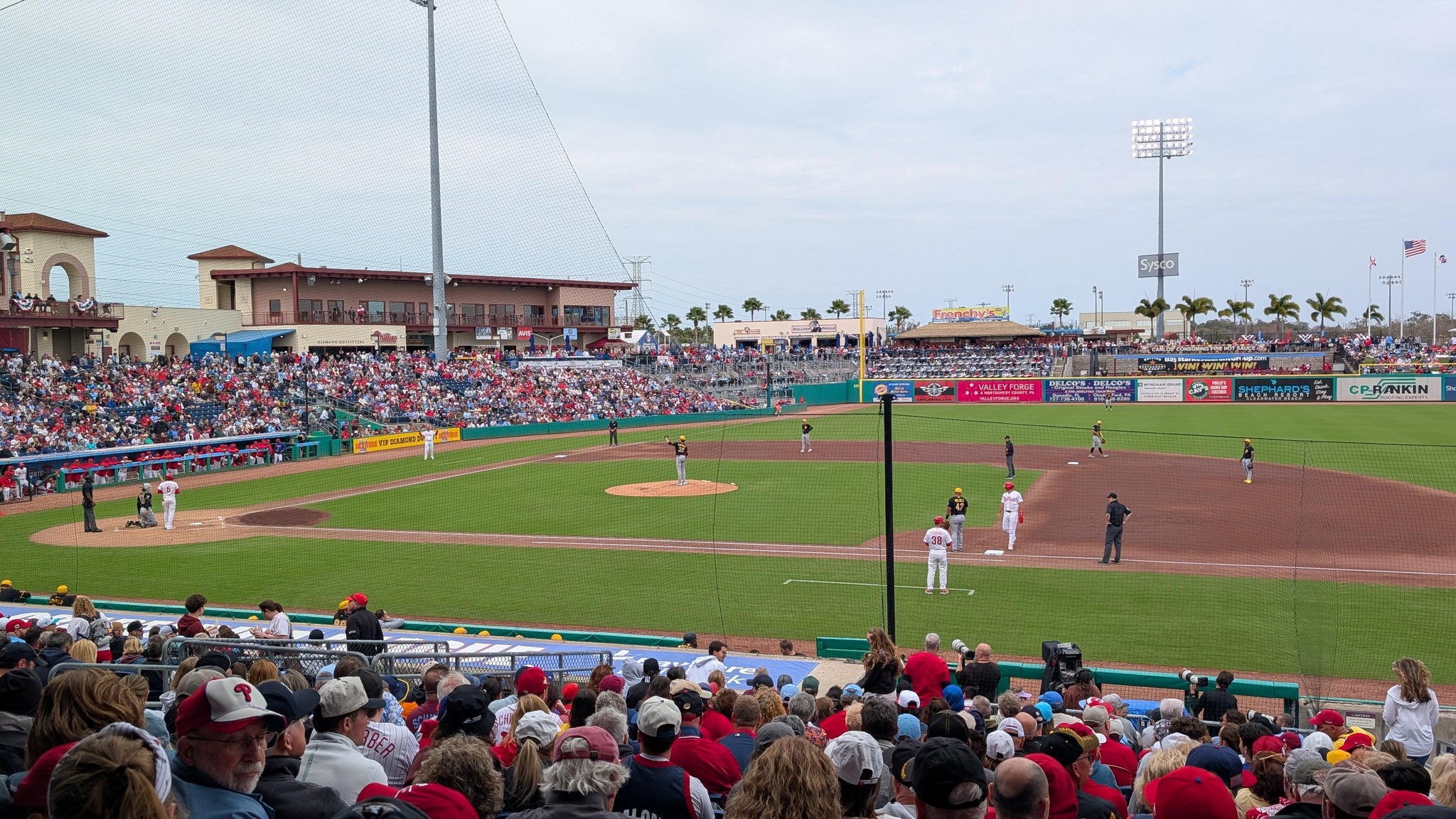 Vue réelle des fans prise de la Section 105 au site BayCare Ballpark par Amy P