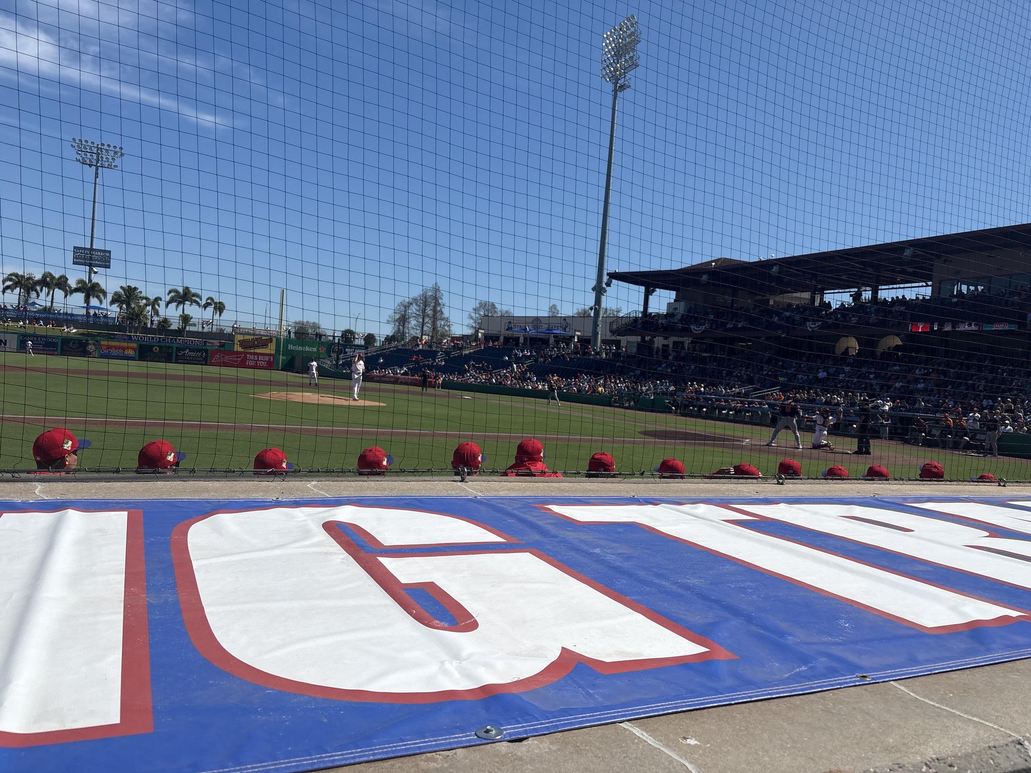 Vue réelle des fans prise de la Section 115 au site BayCare Ballpark par Anonymous User