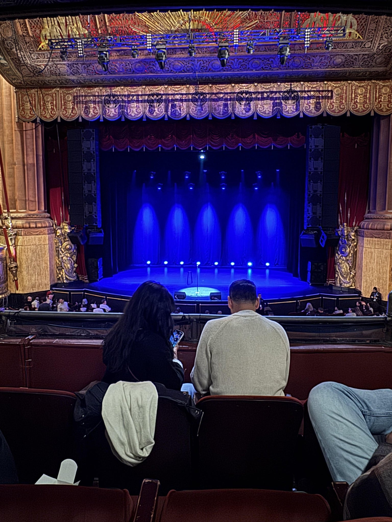 Real Fan View taken from Loge Center at Beacon Theatre - New York by Ryan L