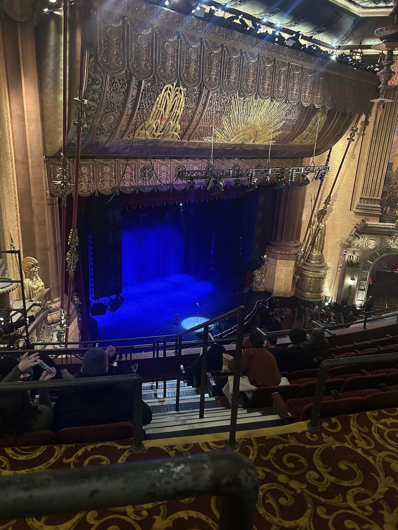 Real Fan View taken from Upper Balcony 5 at Beacon Theatre - New York by Mikayla R