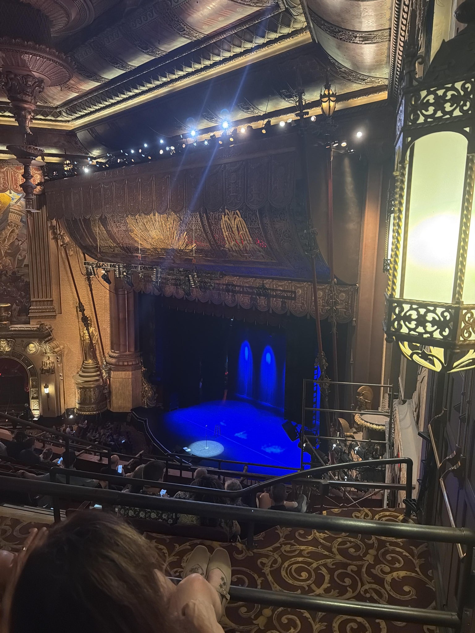 Real Fan View taken from Upper Balcony 6 at Beacon Theatre - New York by Mikayla R