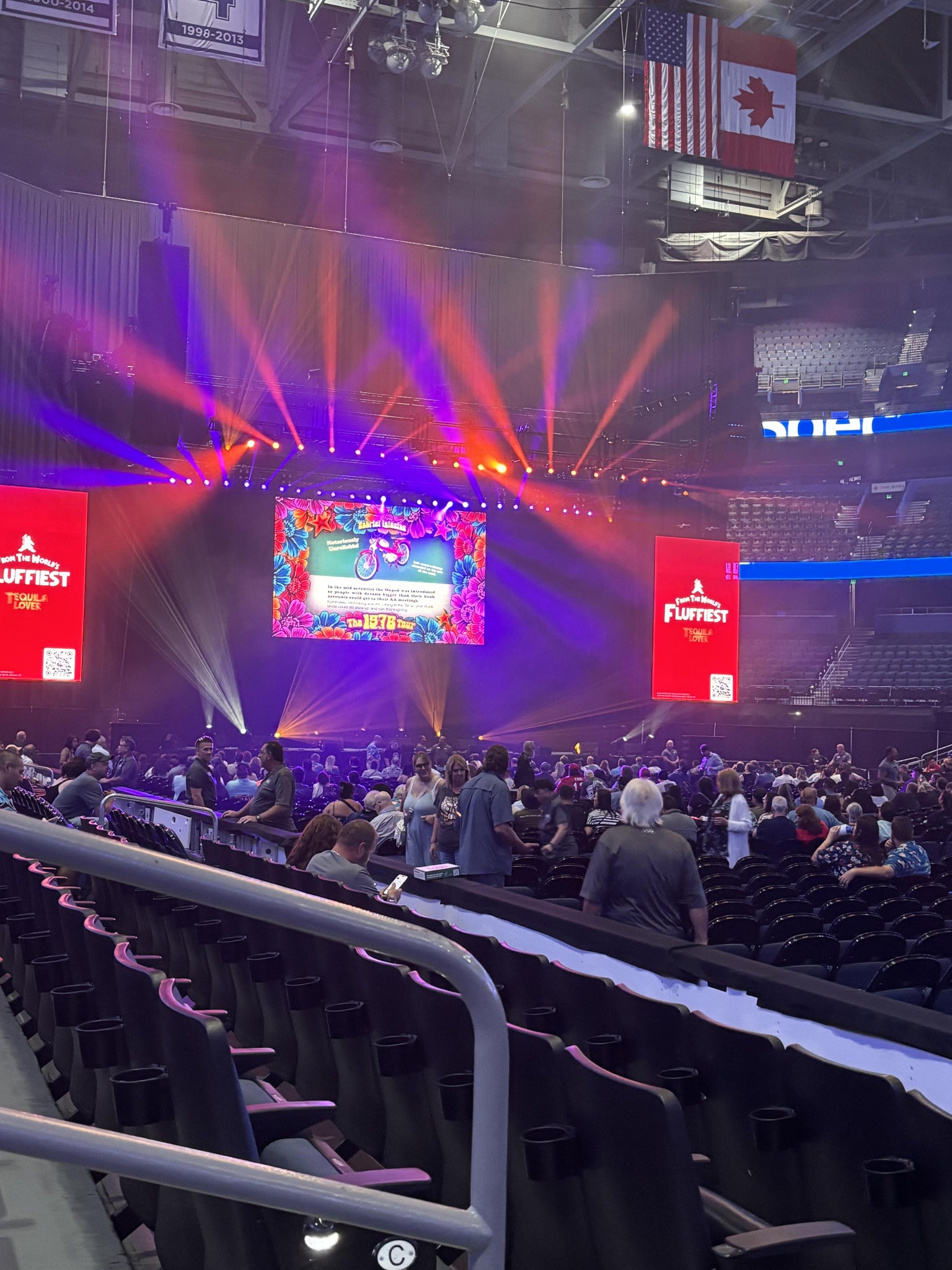 Real Fan View taken from Section 114 at Benchmark International Arena by Anonymous User