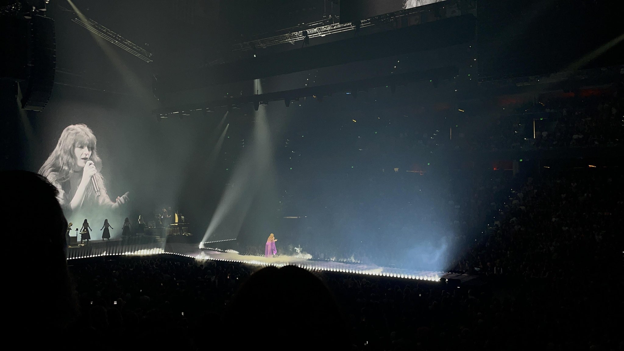 Real Fan View taken from Section 115 at Benchmark International Arena by Joah I