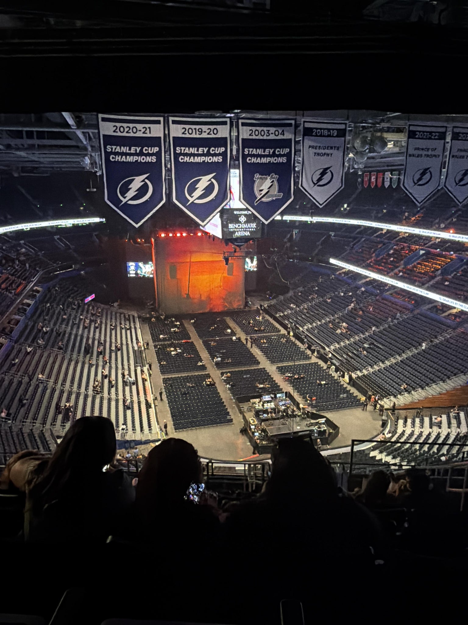 Real Fan View taken from Section 310 at Benchmark International Arena by Josefa R